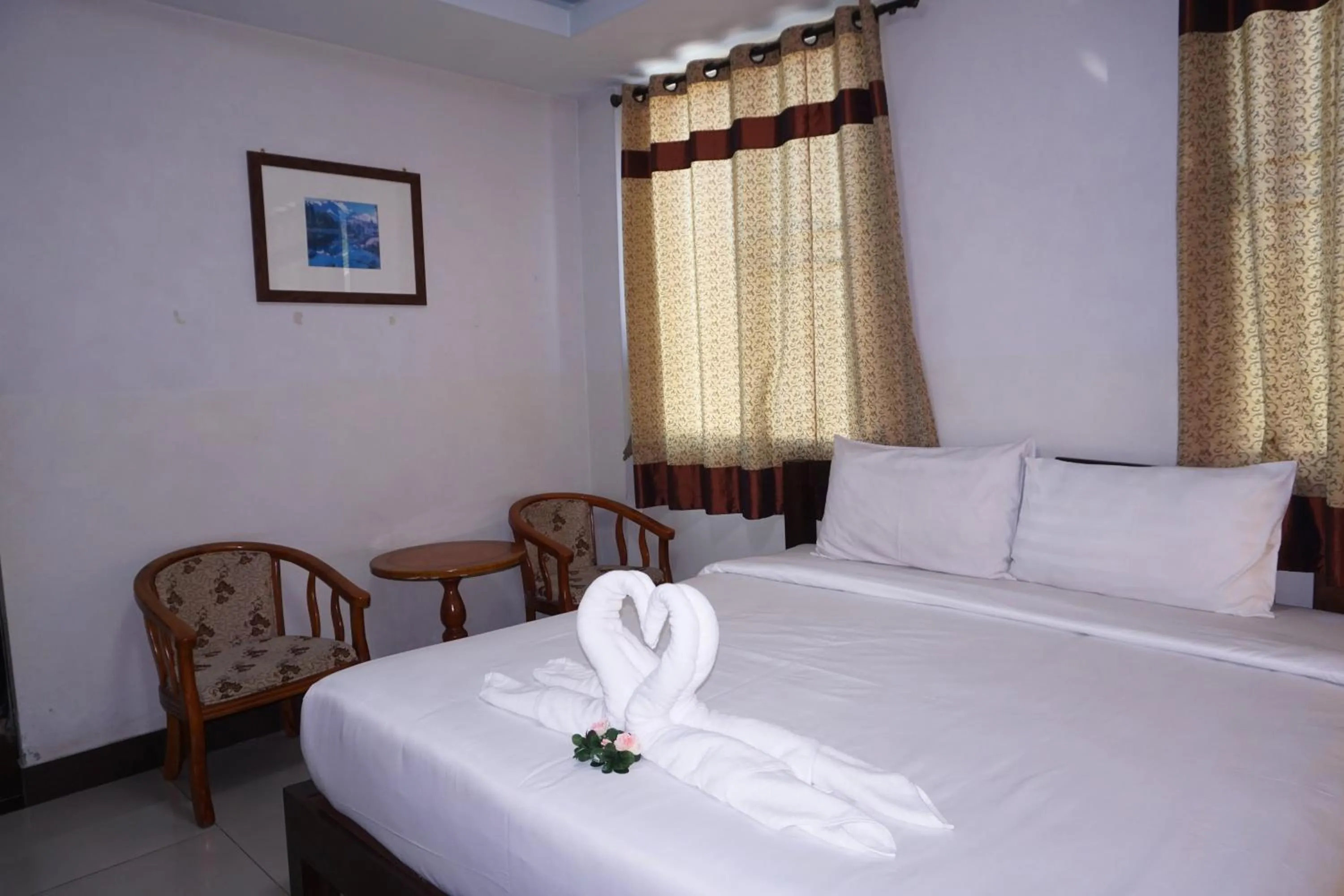 Bed in Tamnak Lanta @Chiang Mai