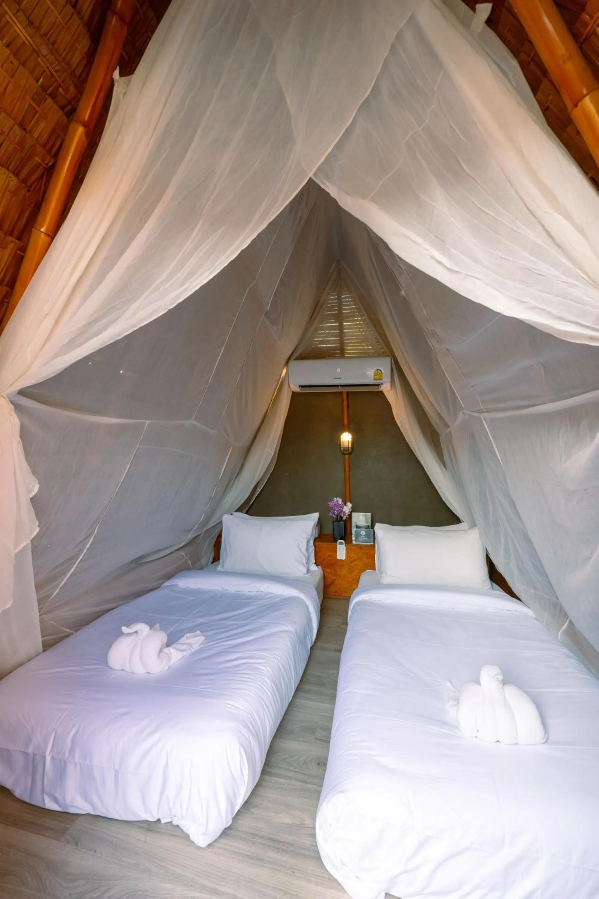 Bed in Slumber Resort Koh Chang