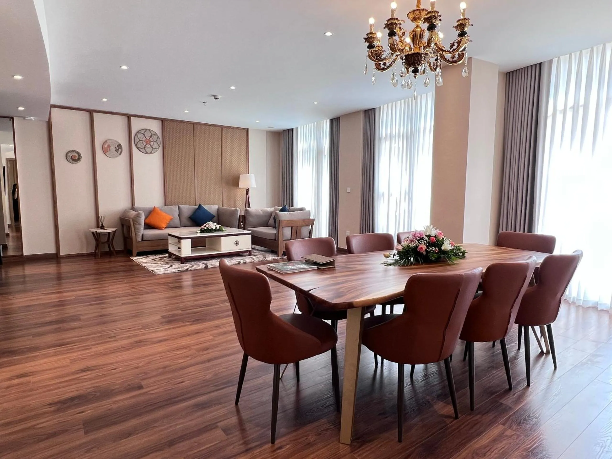 Living room in Lady Hill Sapa Resort