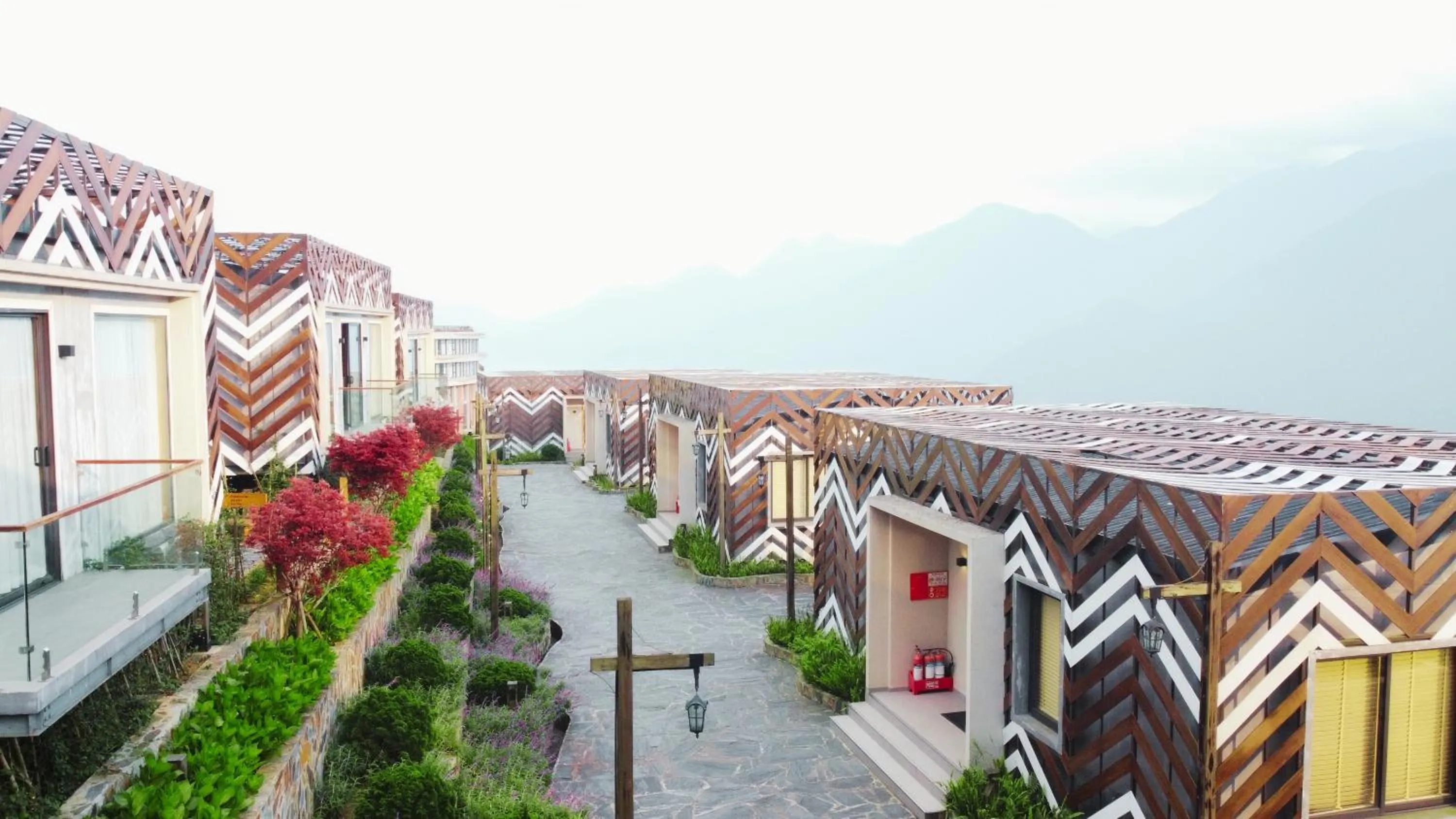 Property building in Lady Hill Sapa Resort