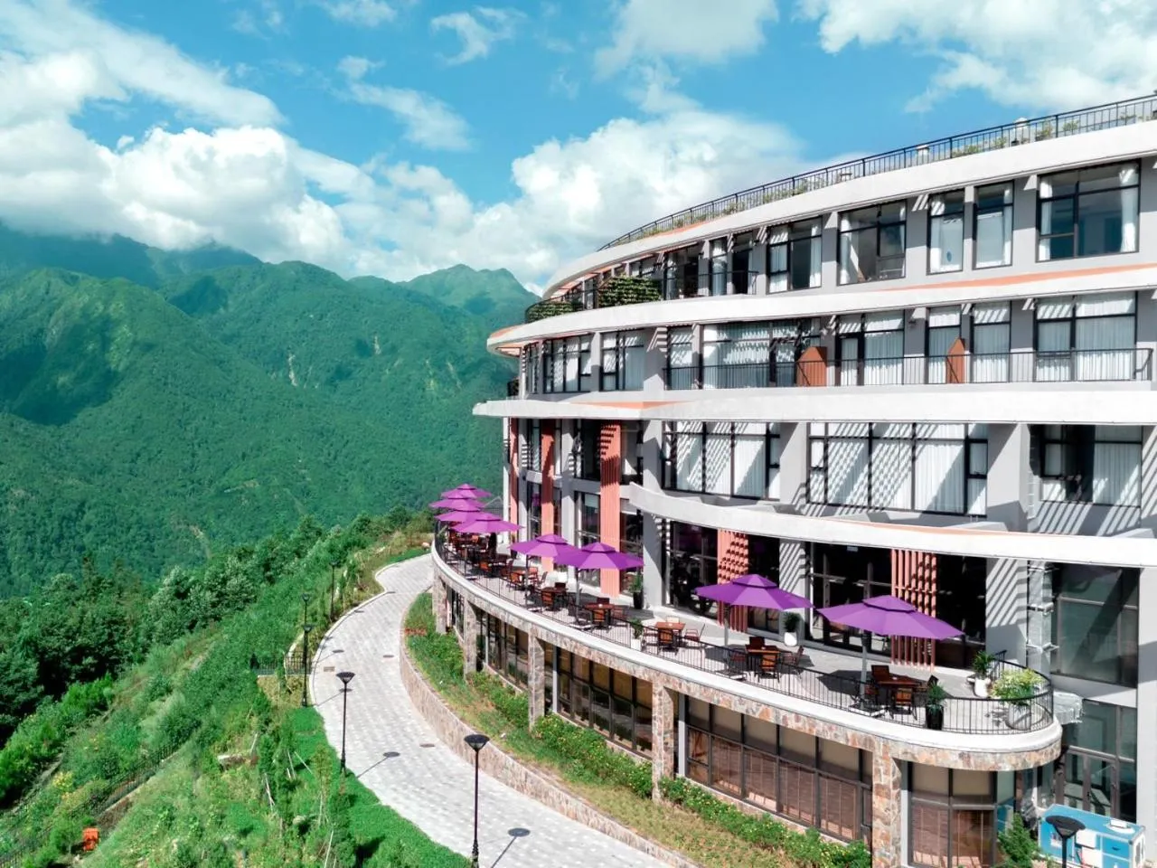 Property building in Lady Hill Sapa Resort