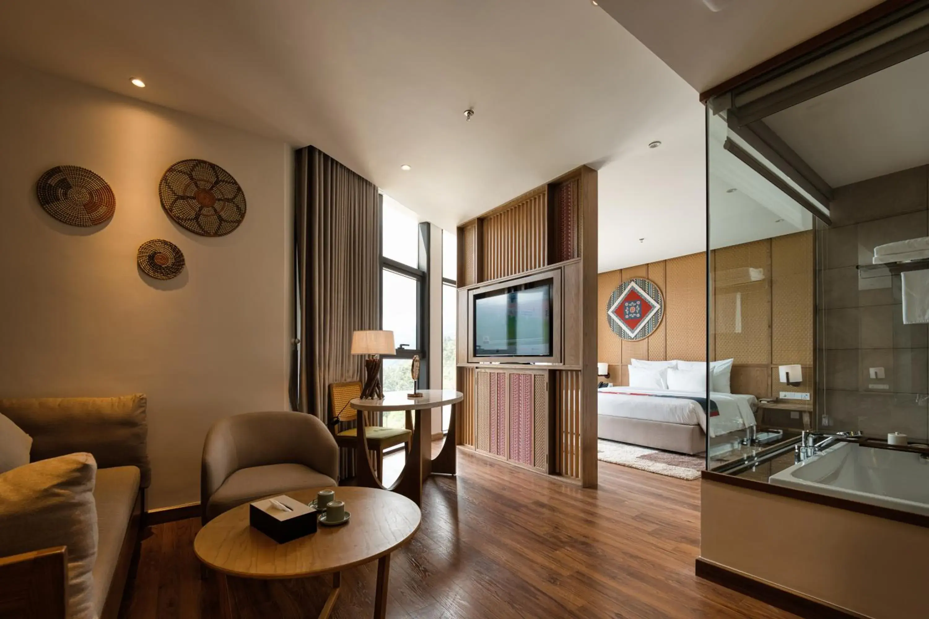 Suite King Room with Mountain View in Lady Hill Sapa Resort Suite King Room with Mountain View in Lady Hill Sapa Resort