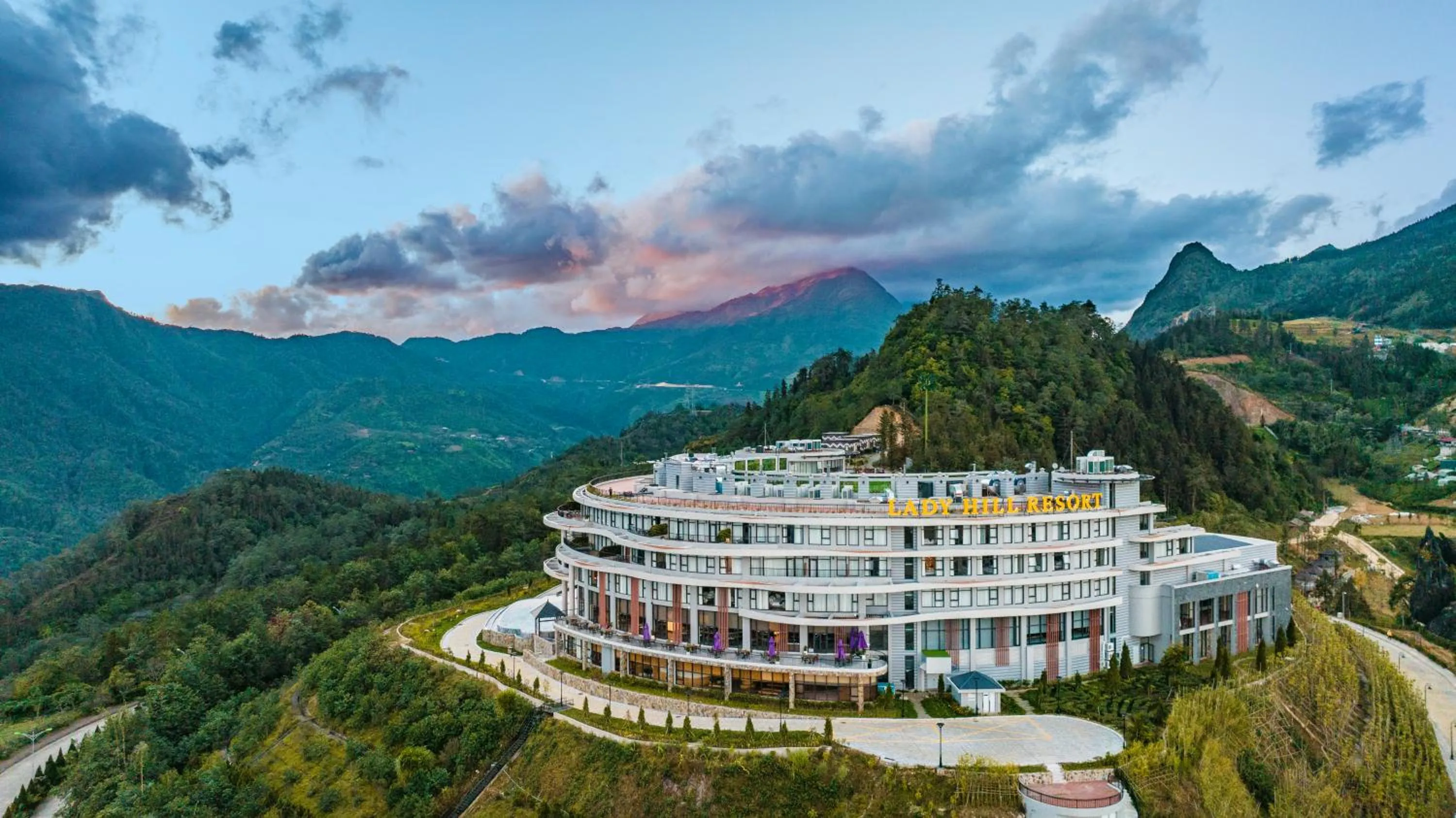Property building in Lady Hill Sapa Resort