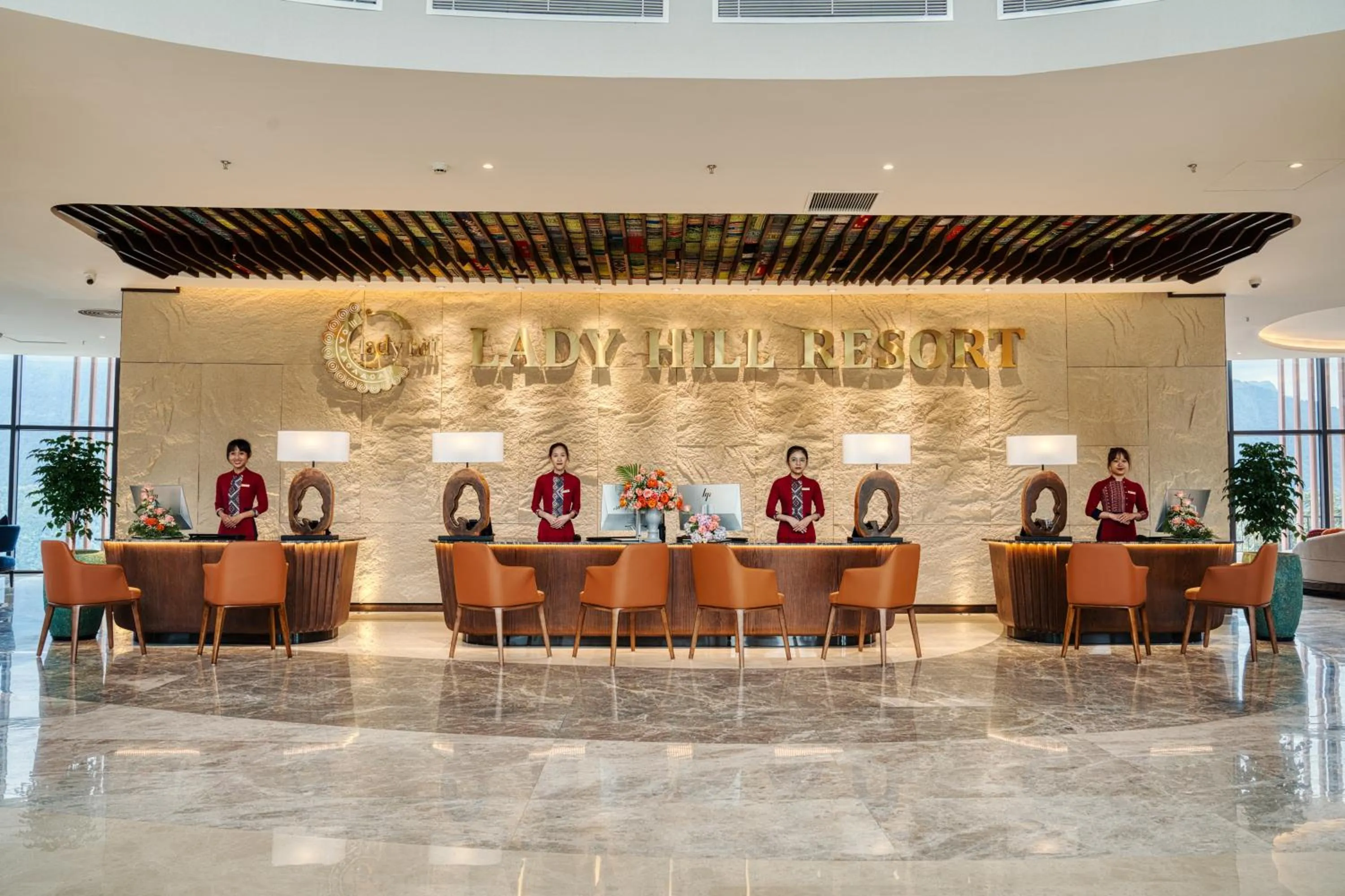 On site in Lady Hill Sapa Resort