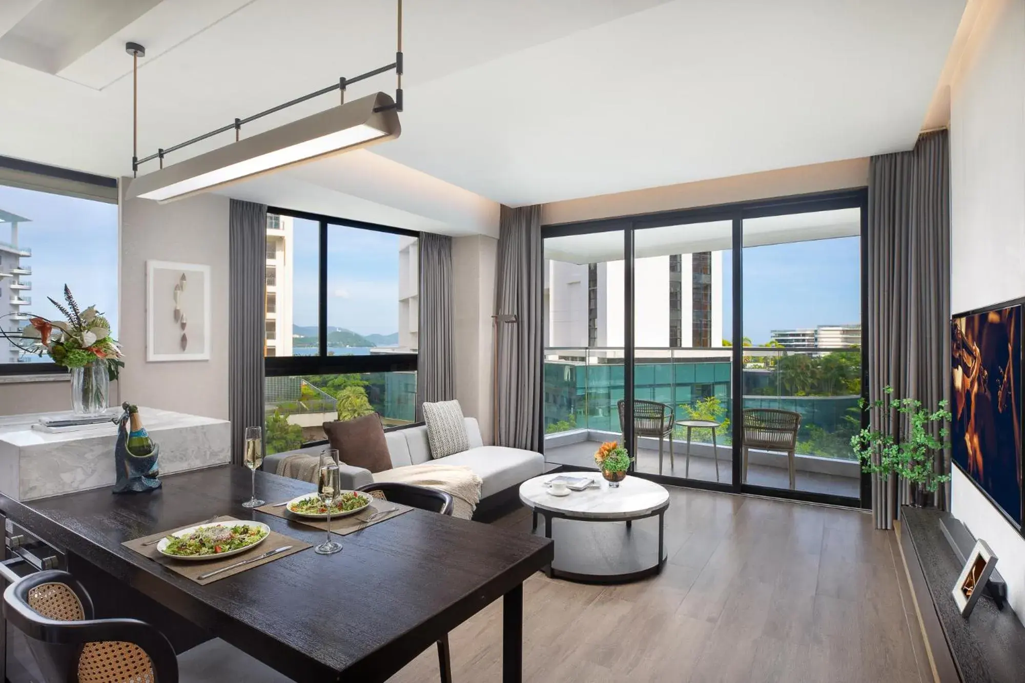 Three-Bedroom Deluxe in Ascott Dadonghai Bay Sanya Three-Bedroom Deluxe in Ascott Dadonghai Bay Sanya