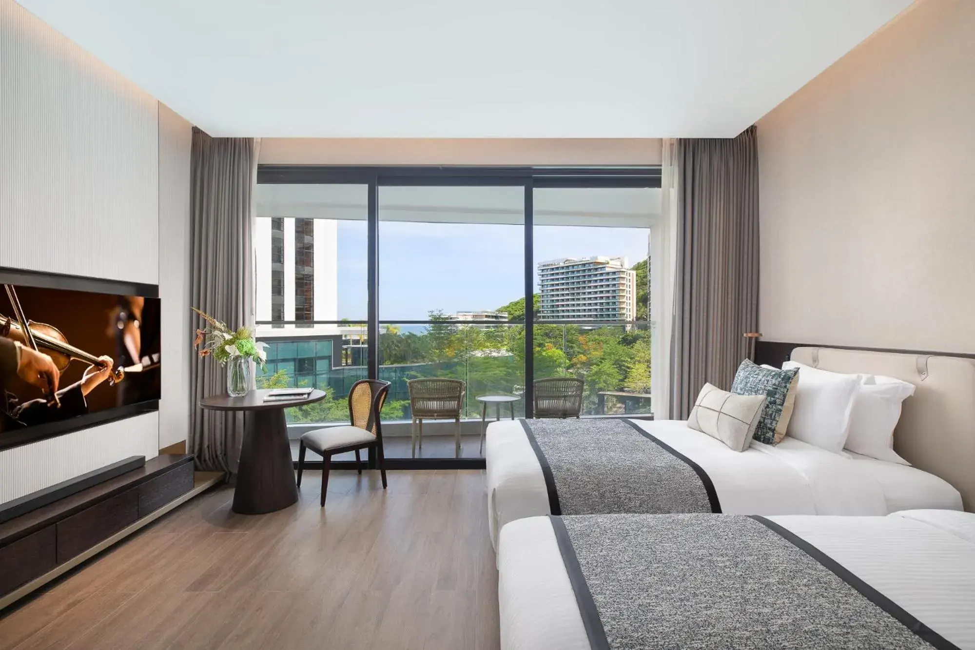 Studio Deluxe Twin in Ascott Dadonghai Bay Sanya Studio Deluxe Twin in Ascott Dadonghai Bay Sanya