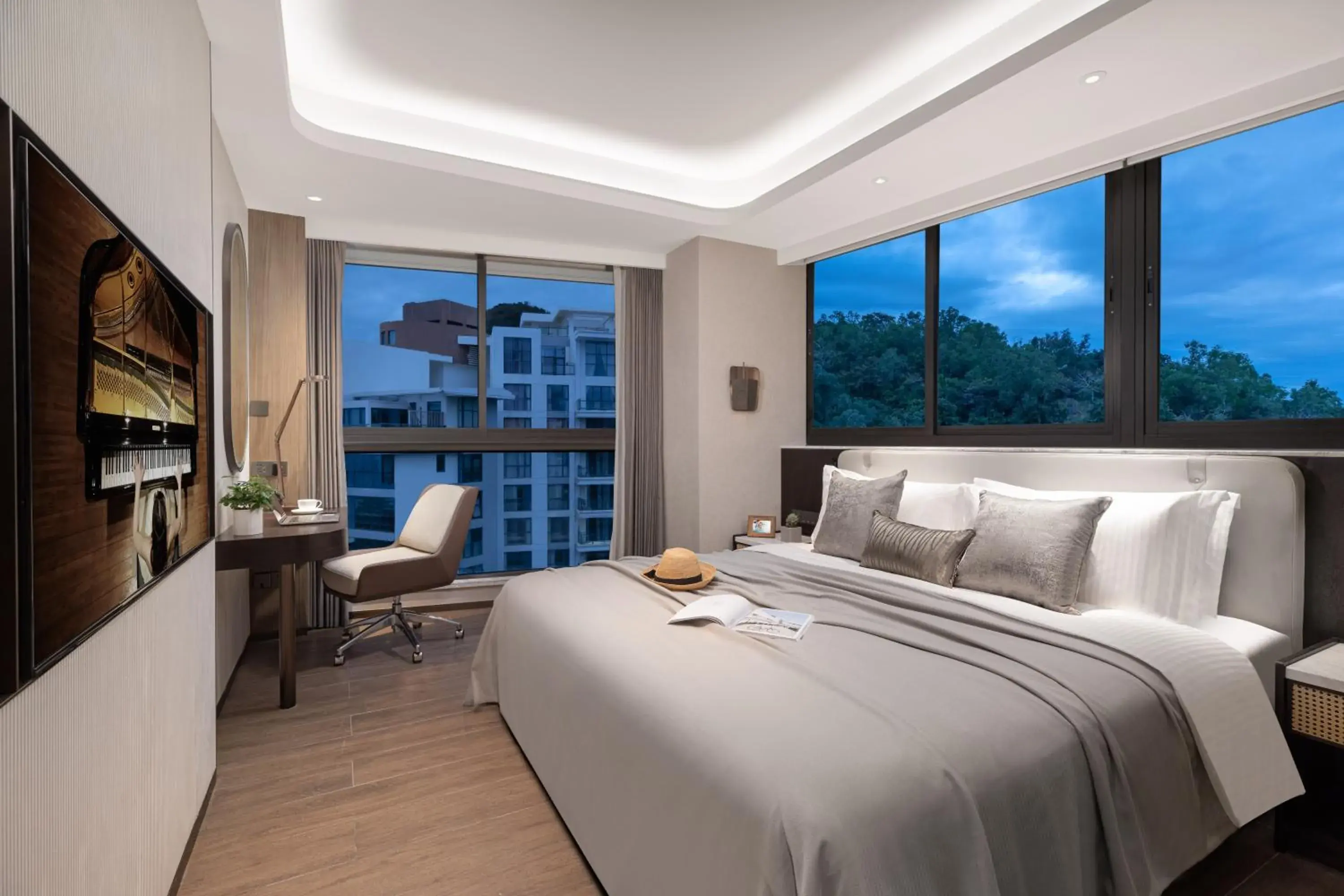 Two-Bedroom Deluxe Seaview in Ascott Dadonghai Bay Sanya Two-Bedroom Deluxe Seaview in Ascott Dadonghai Bay Sanya