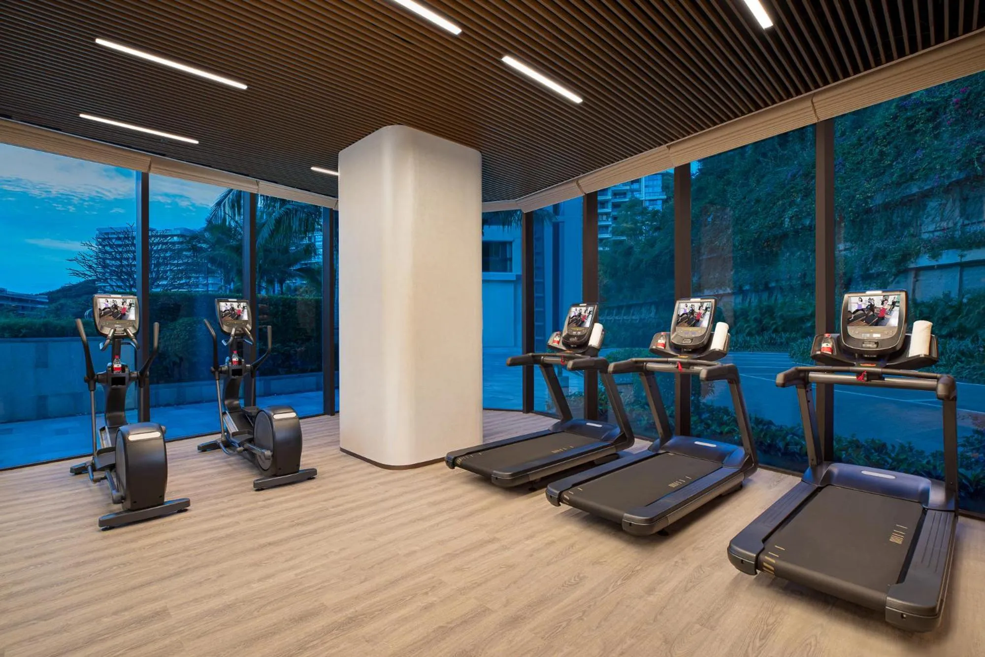 Fitness centre/facilities in Ascott Dadonghai Bay Sanya