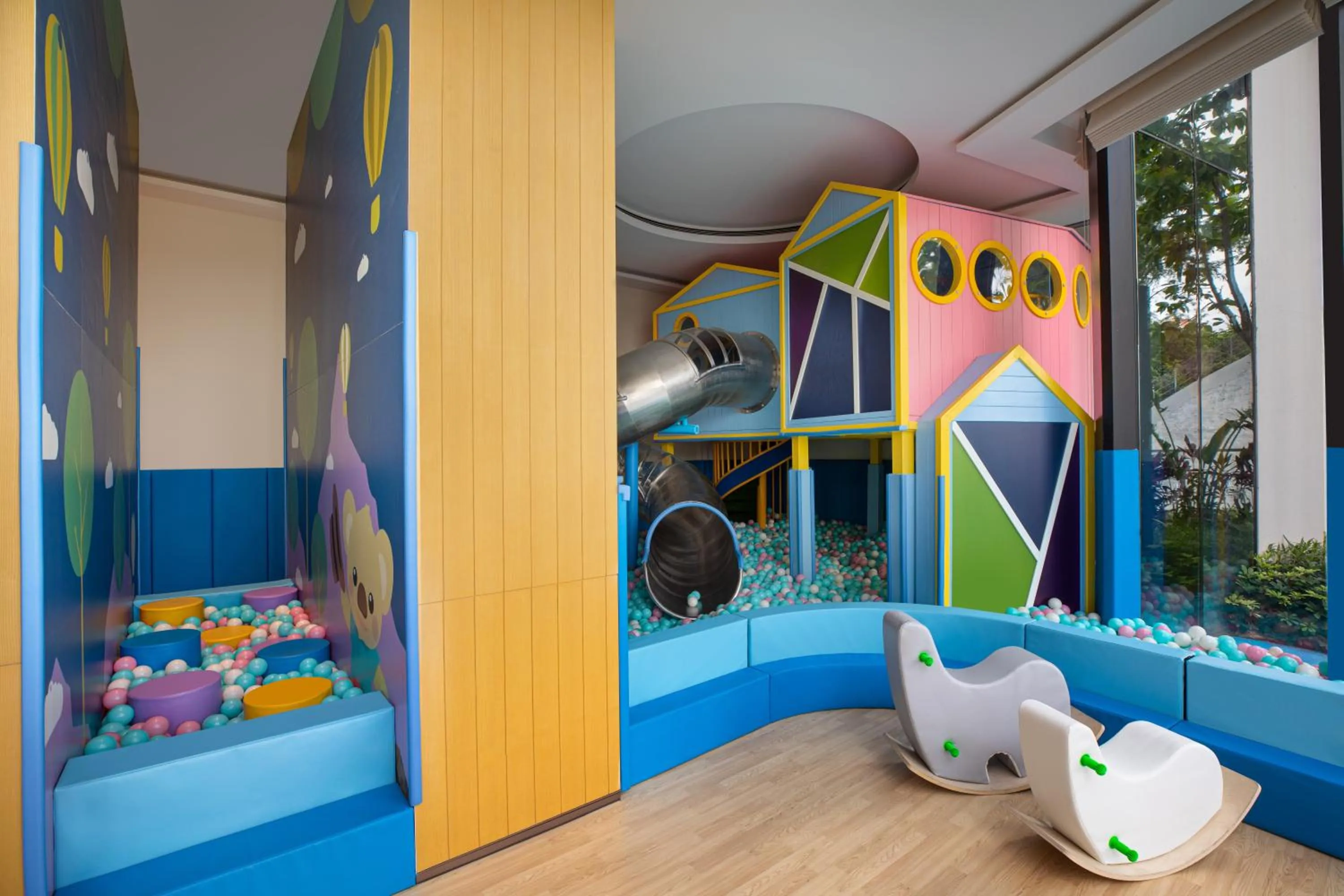 Children play ground in Ascott Dadonghai Bay Sanya