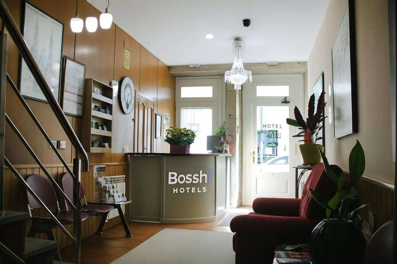 Lobby or reception in Hotel Hórreo by Bossh! Hotels