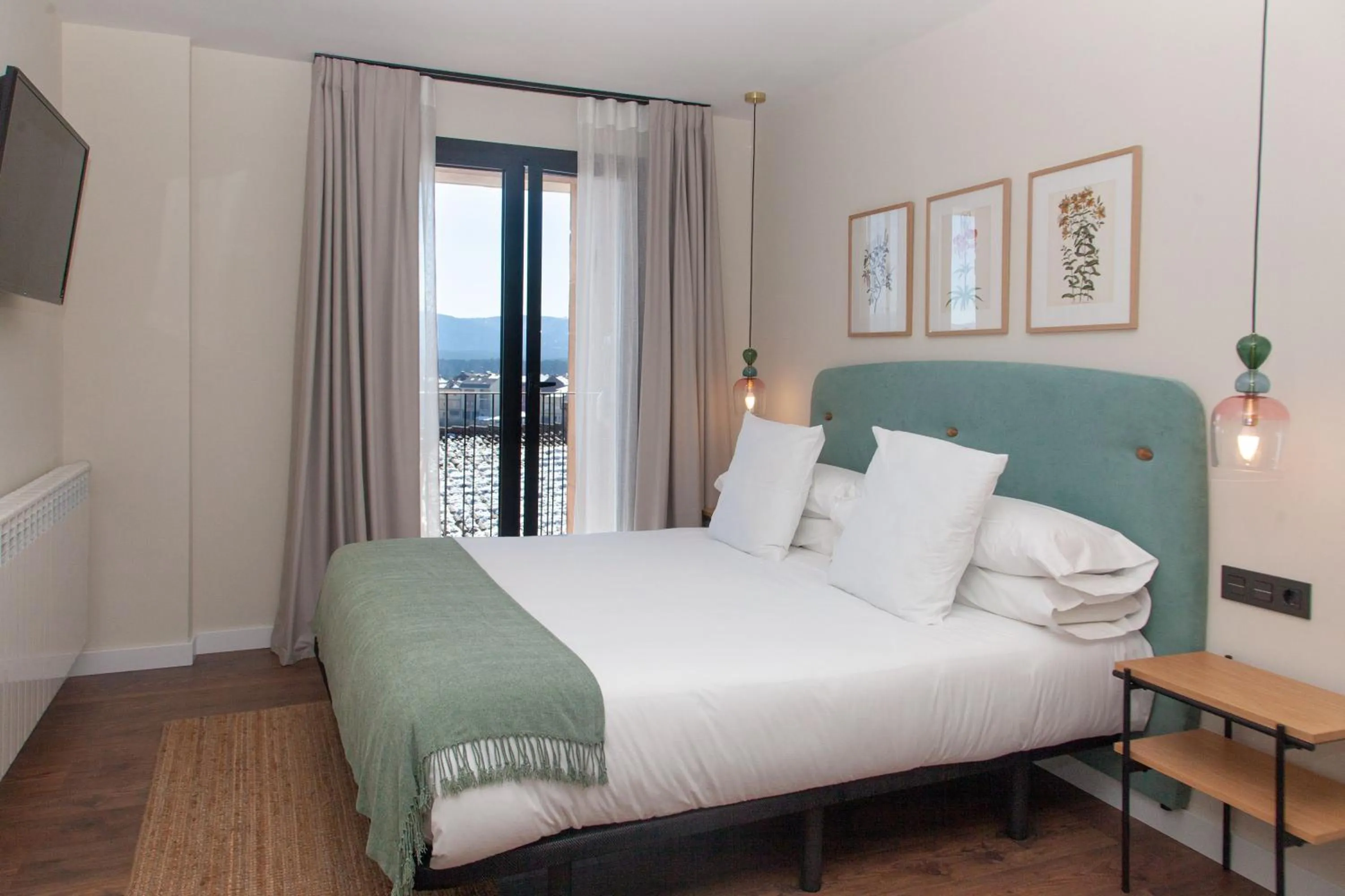 Bed in Duruelo Mountain Suites