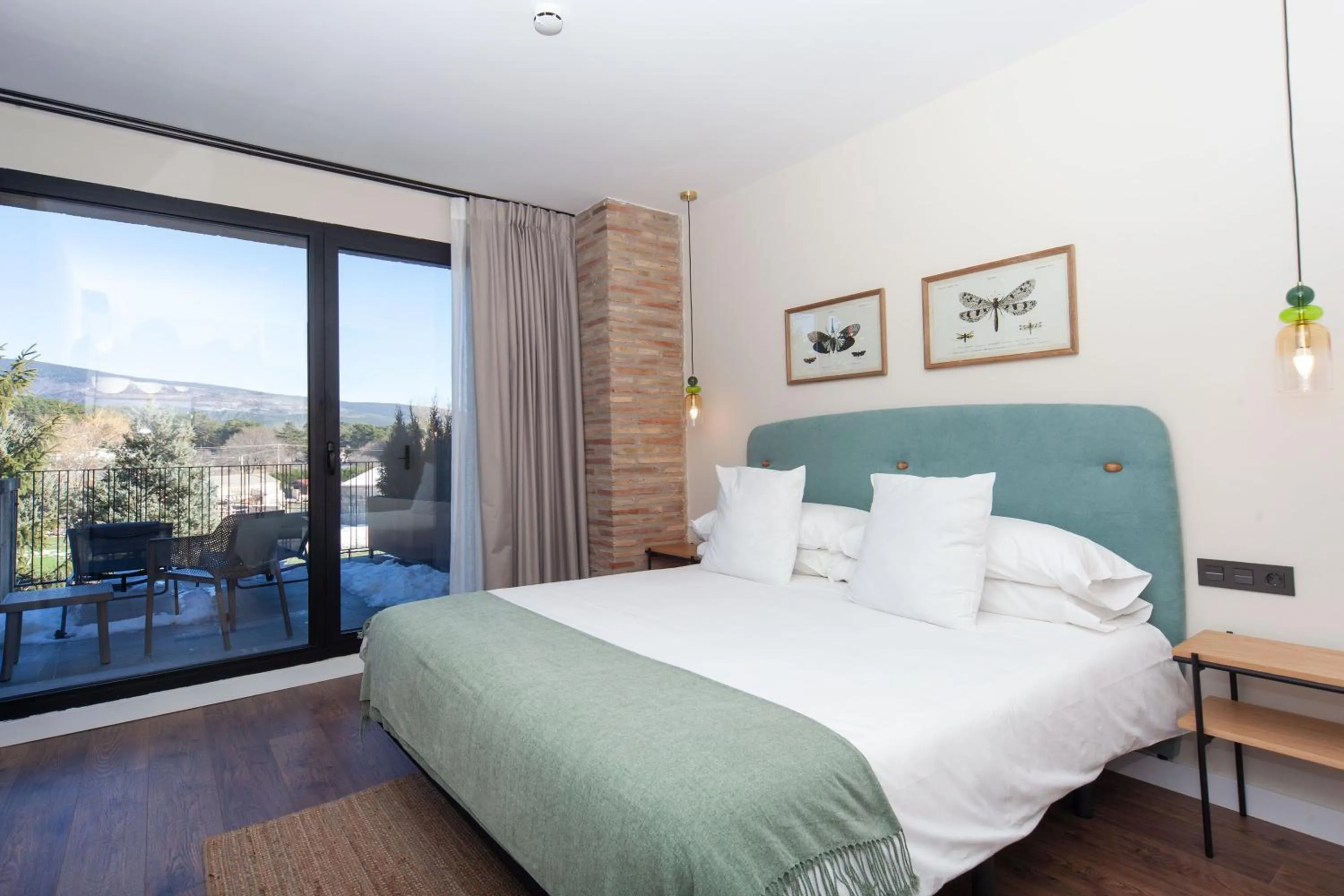 Bed in Duruelo Mountain Suites