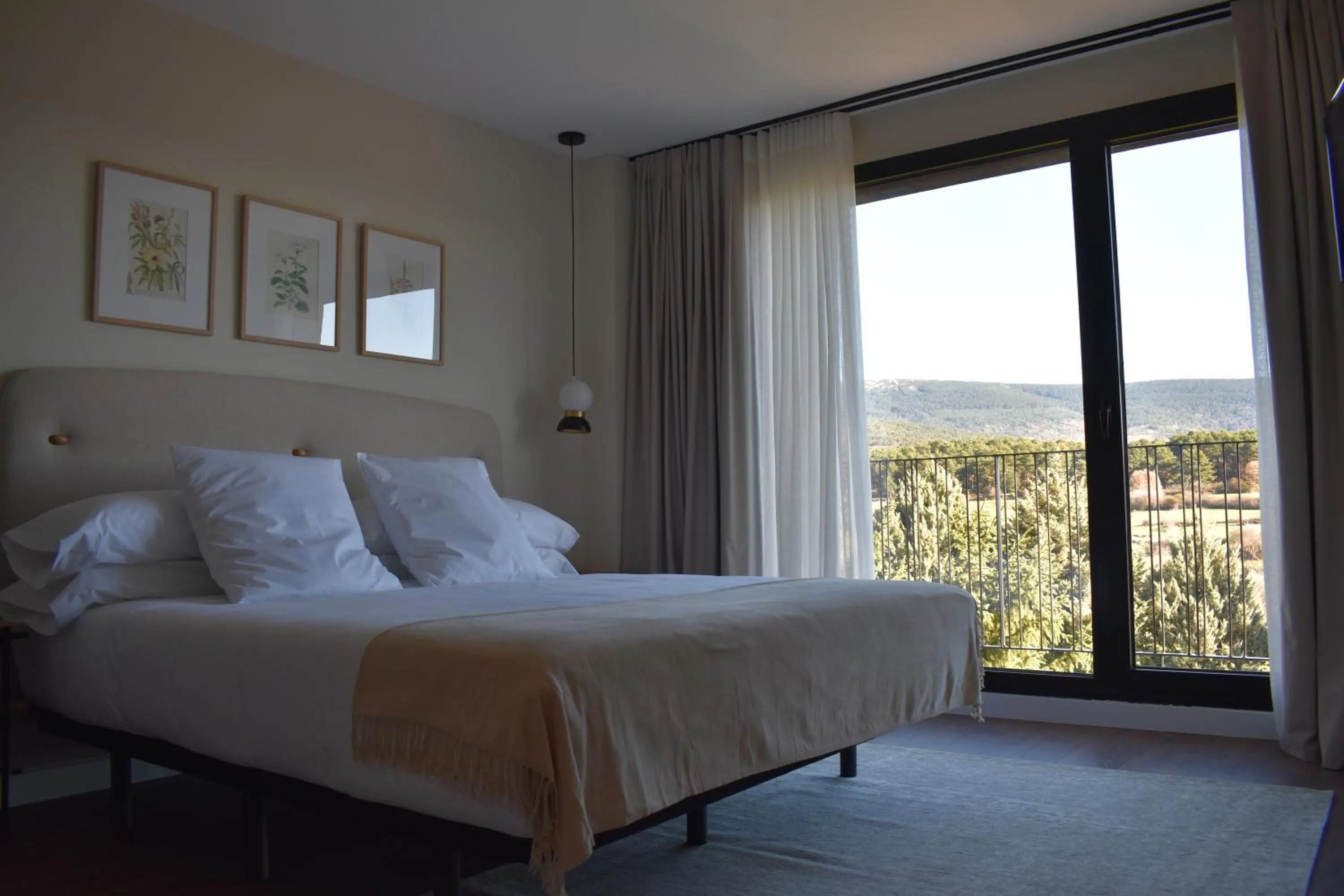 Bed in Duruelo Mountain Suites