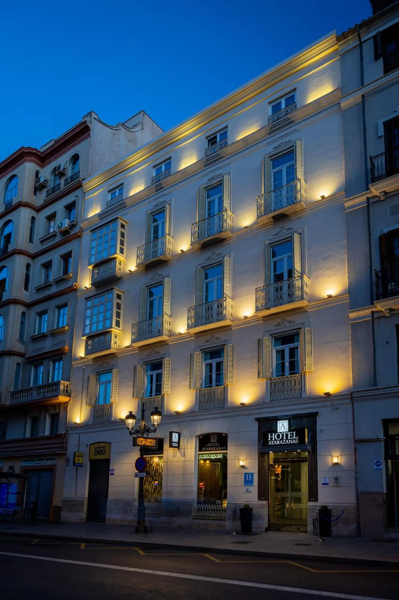 Property building in Atarazanas Málaga Boutique Hotel