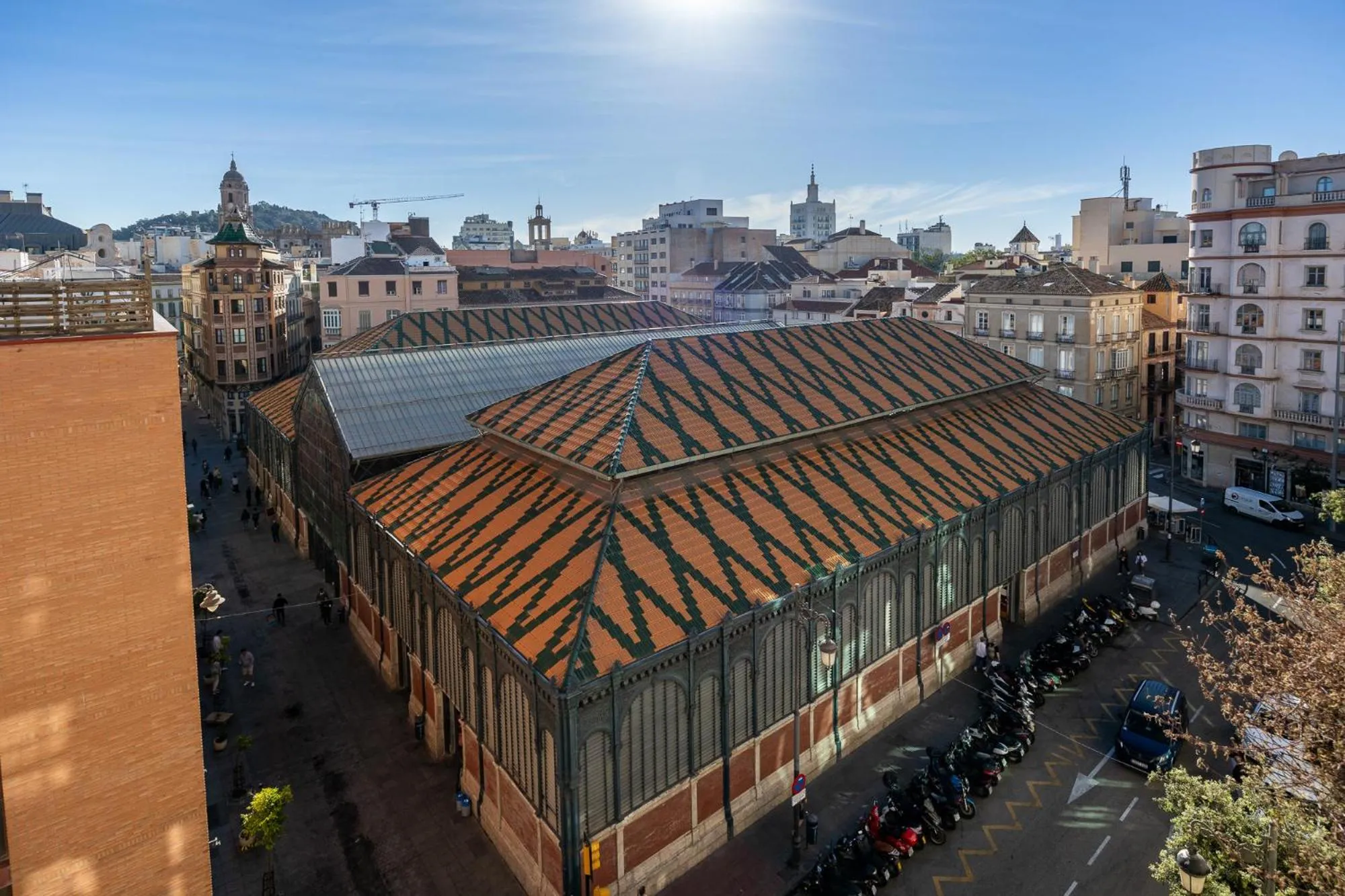City view in Atarazanas Málaga Boutique Hotel