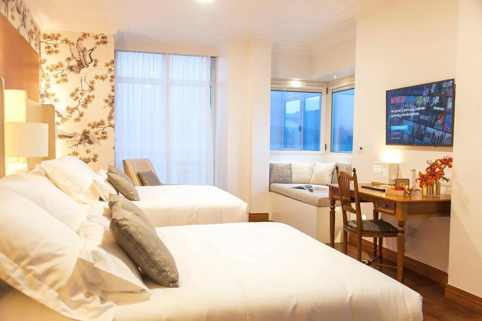 Bedroom, Bed in Augusta Eco Wellness Resort 4 Superior