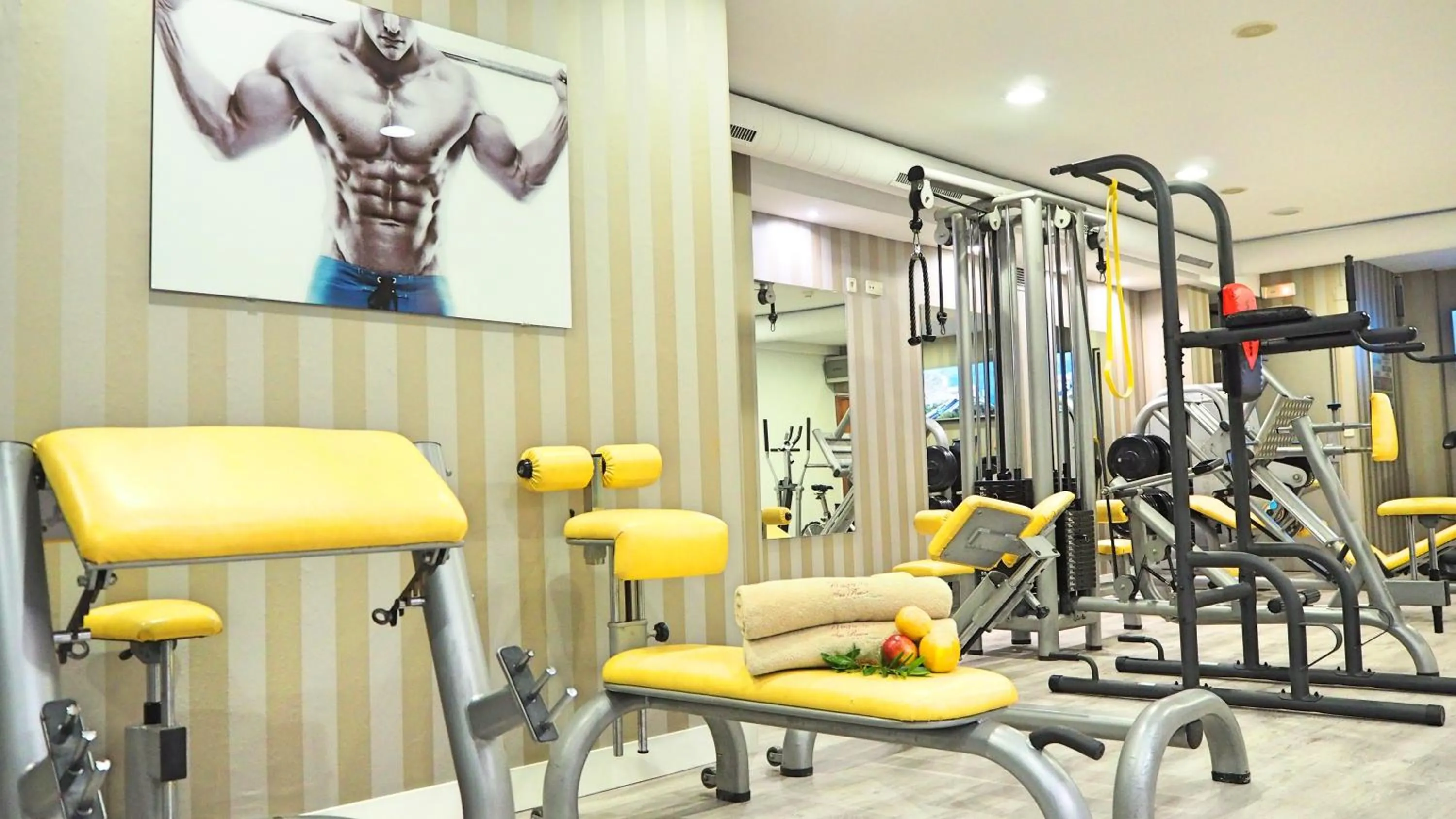 Fitness centre/facilities in Augusta Eco Wellness Resort 4 Superior
