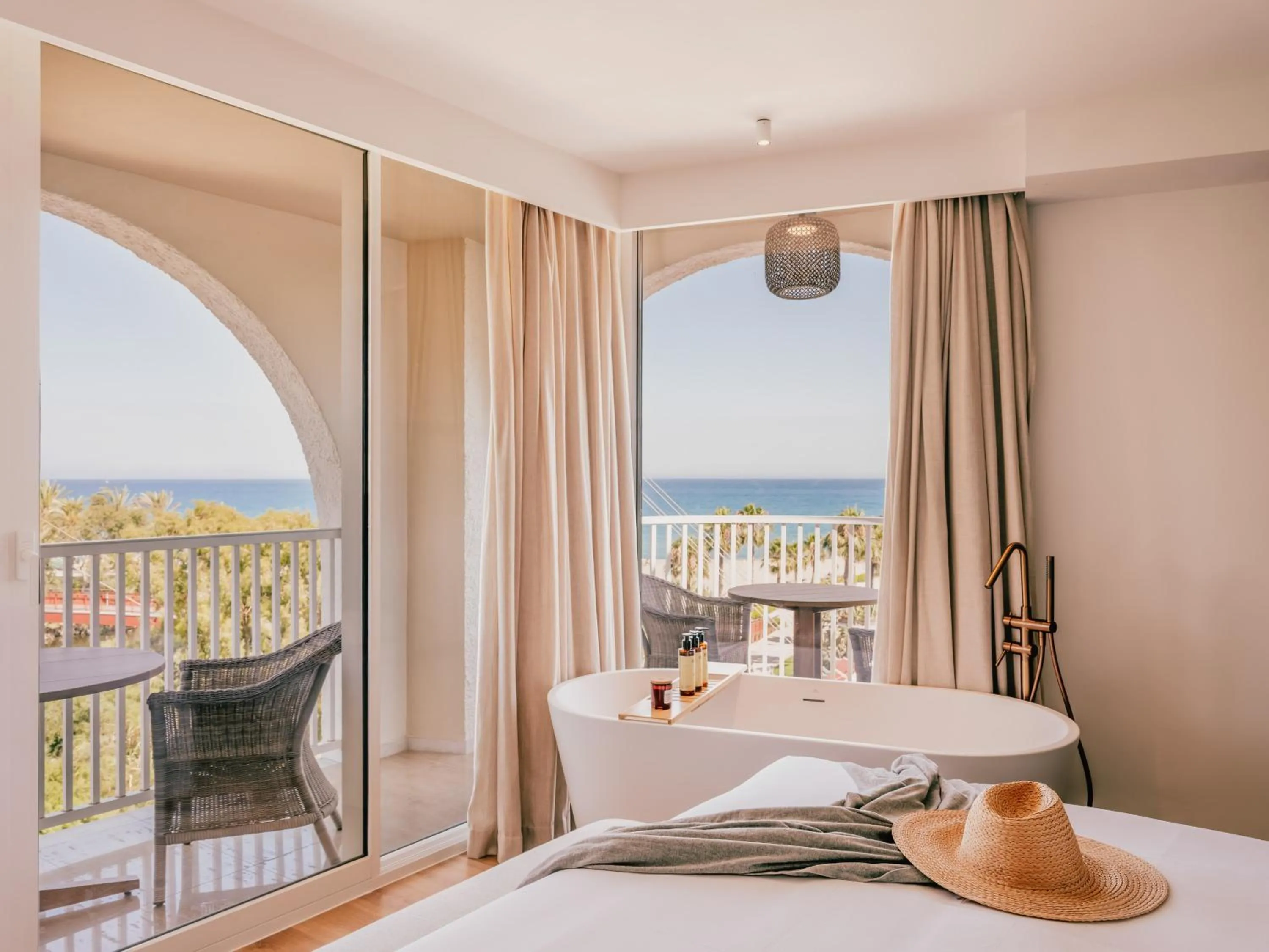 Bed in ME Marbella by Meliá