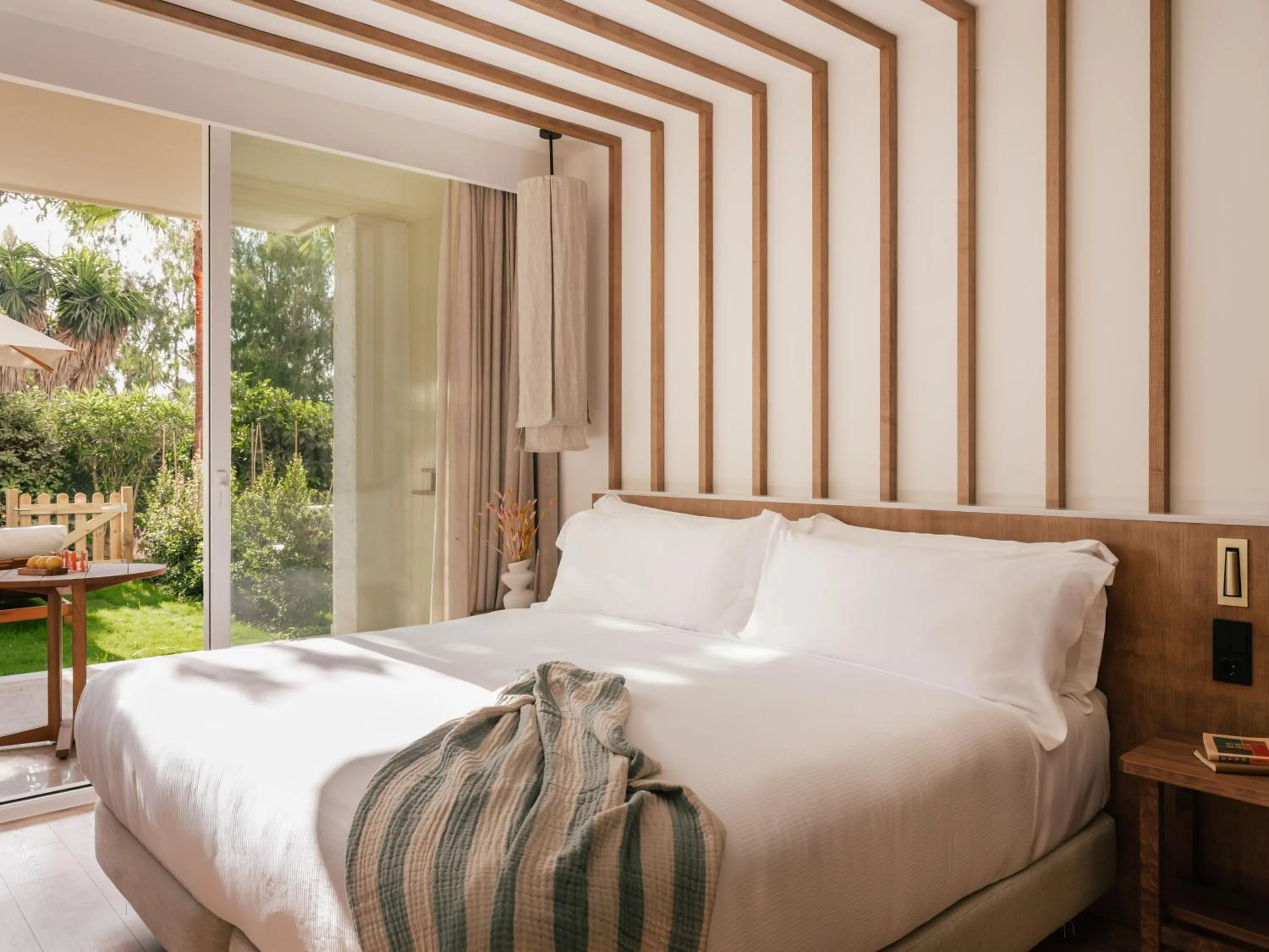 Bed in ME Marbella by Meliá