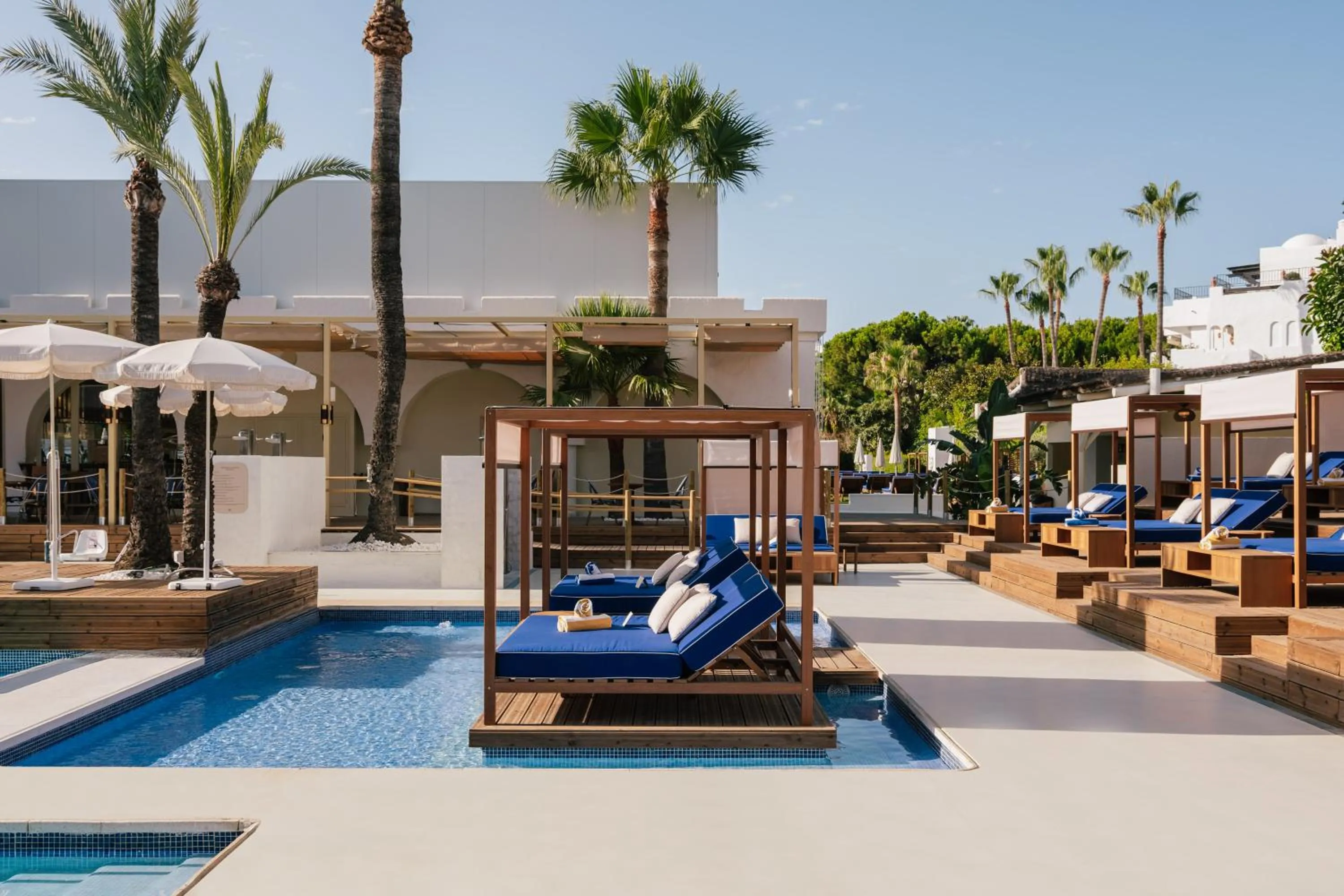 Pool view in ME Marbella by Meliá