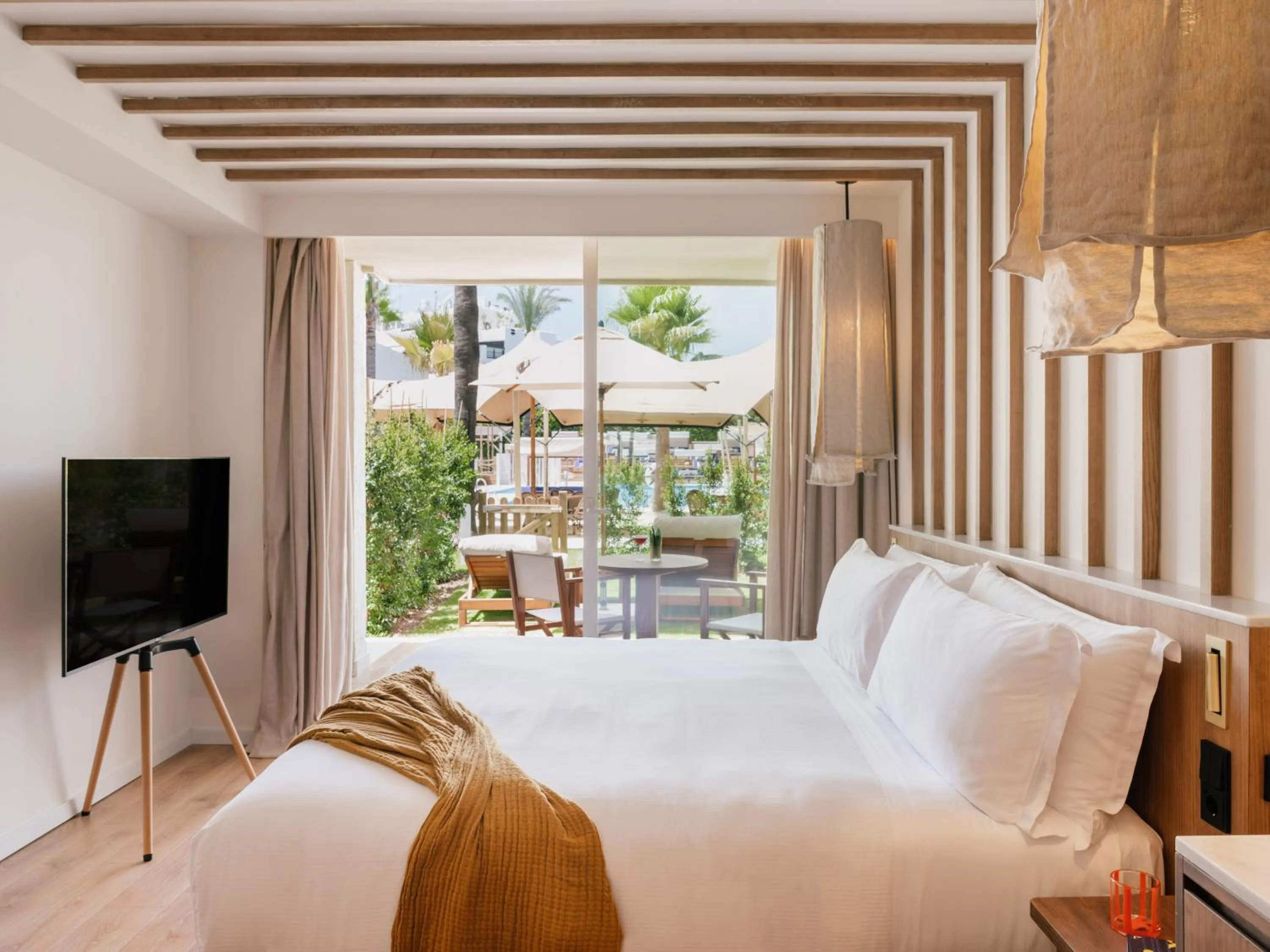Bed in ME Marbella by Meliá