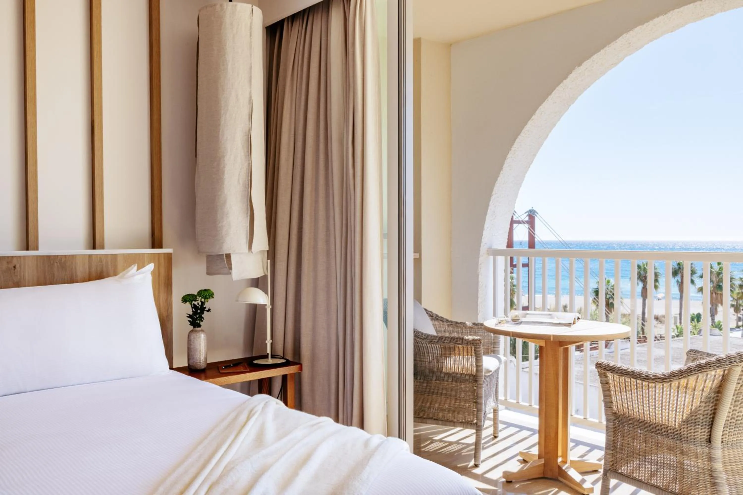 Bed in ME Marbella by Meliá