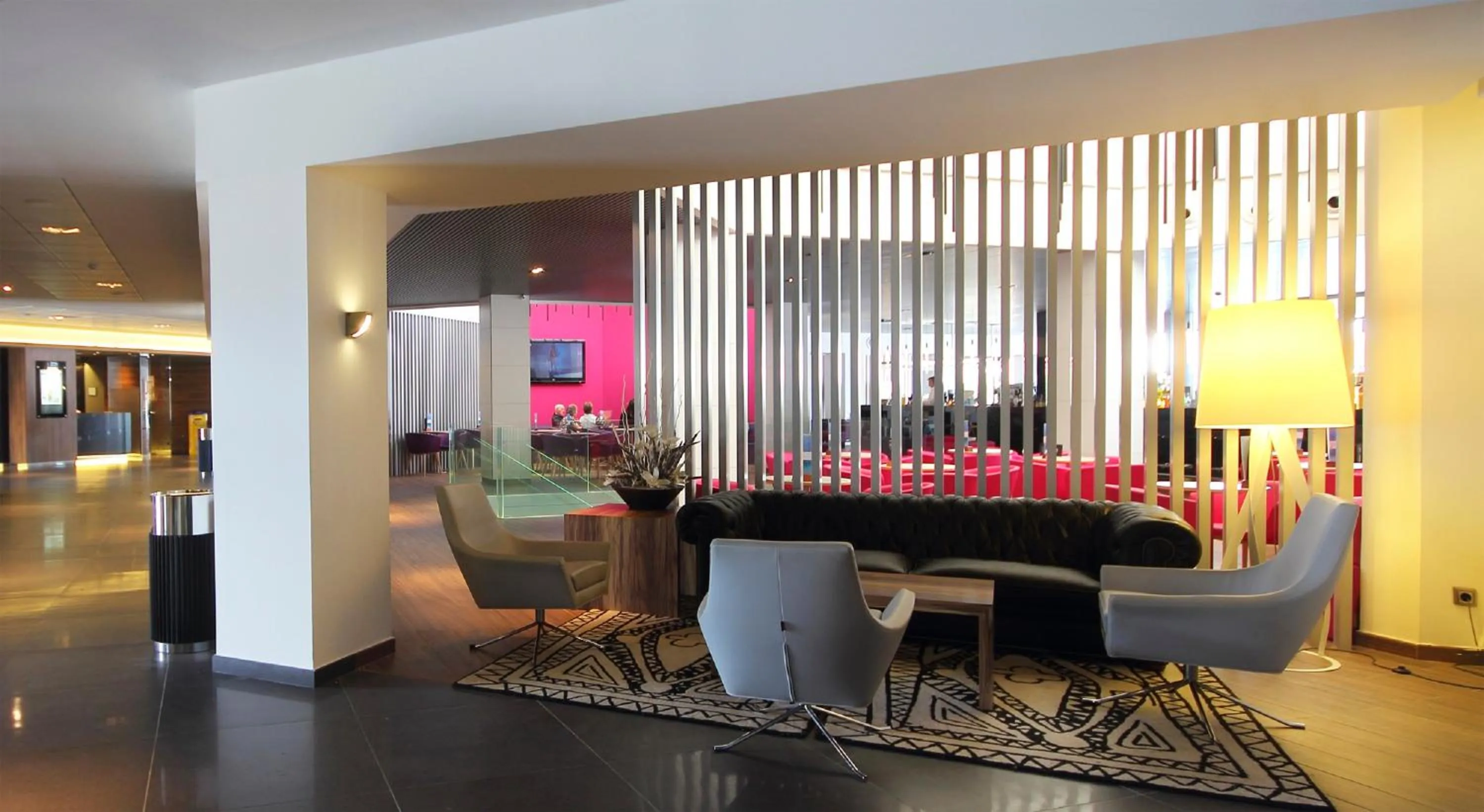 Lobby or reception in AQUA Hotel Aquamarina & Spa