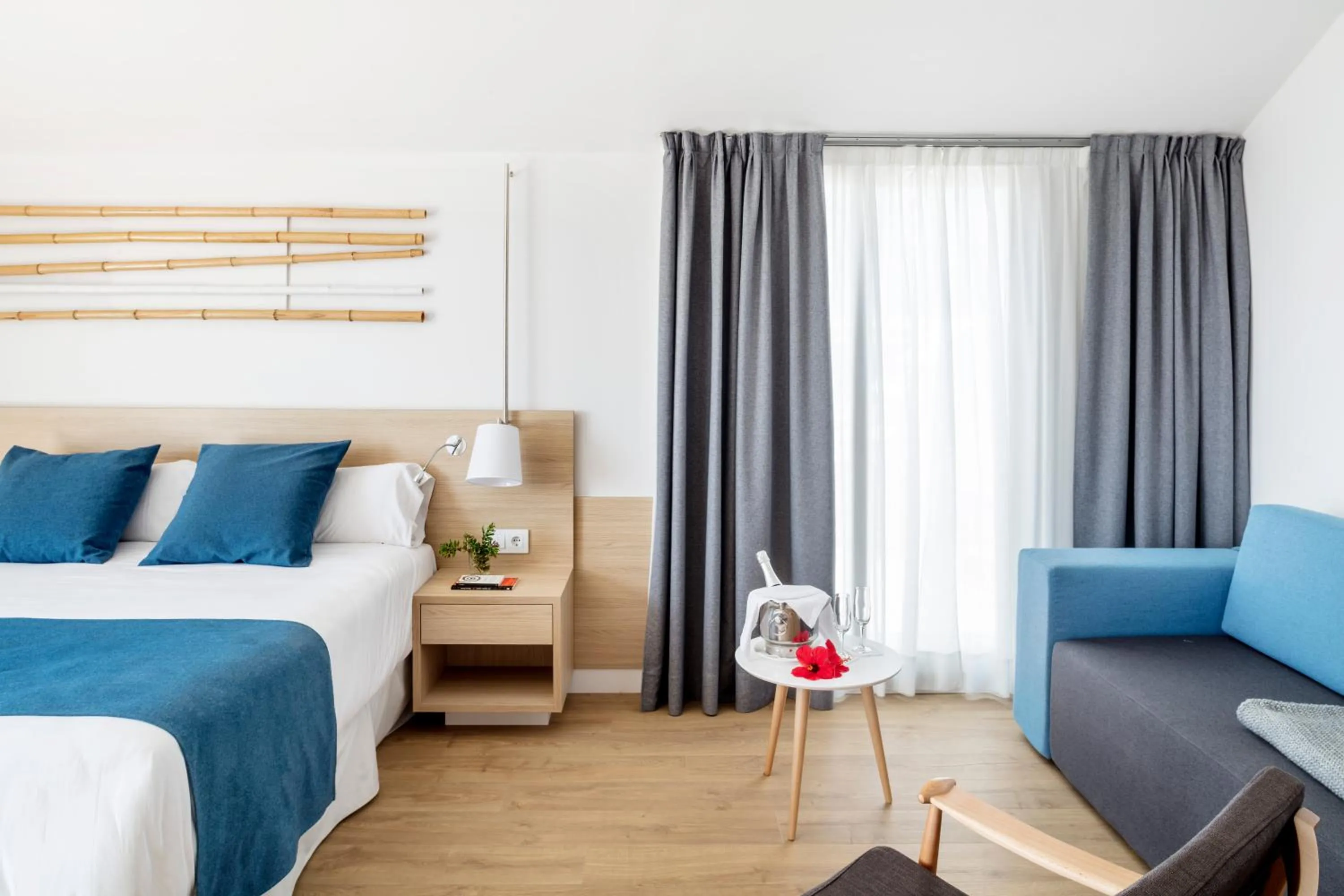 Photo of the whole room, Bed in AQUA Hotel Onabrava & Spa 4*Sup