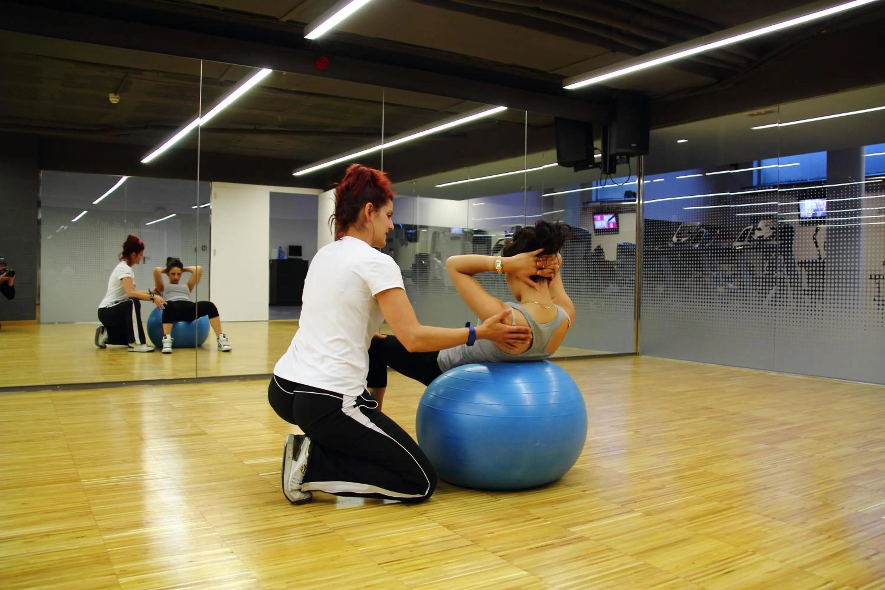 Fitness centre/facilities in AQUA Hotel Onabrava & Spa 4*Sup