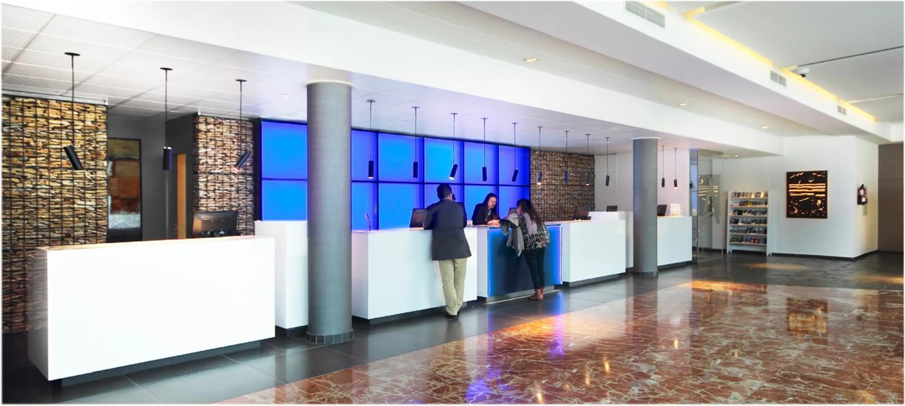 Lobby or reception in AQUA Hotel Onabrava & Spa 4*Sup