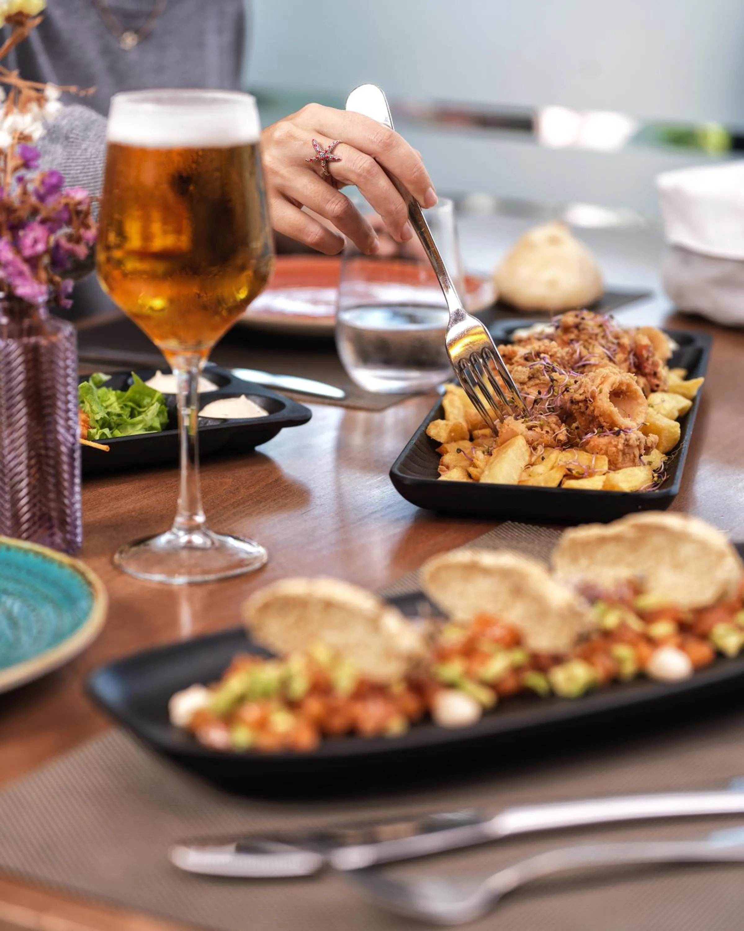 Restaurant/places to eat in Aparthotel Attica21 As Galeras