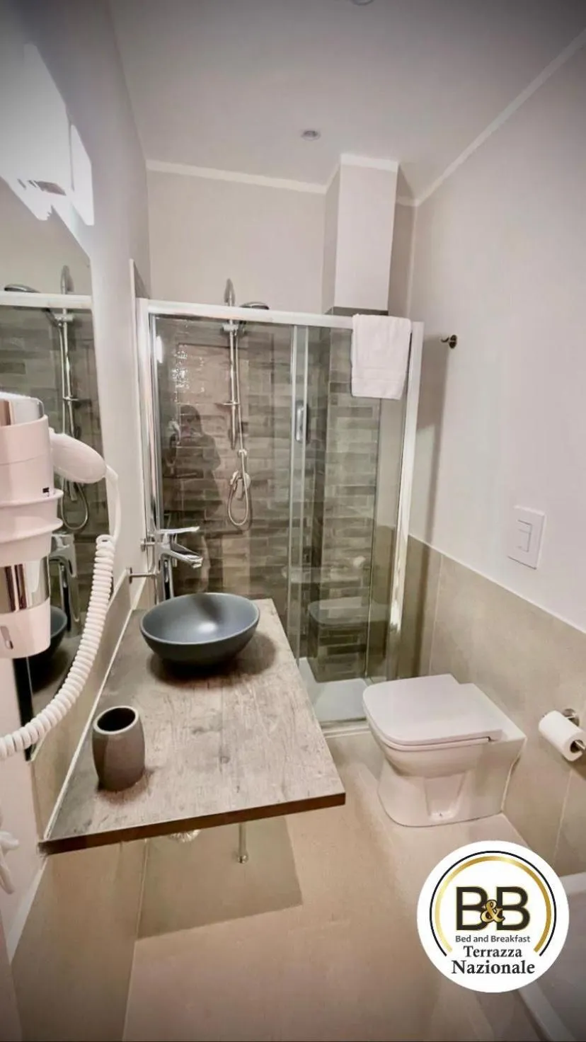 Bathroom in B&B Terrazza Nazionale