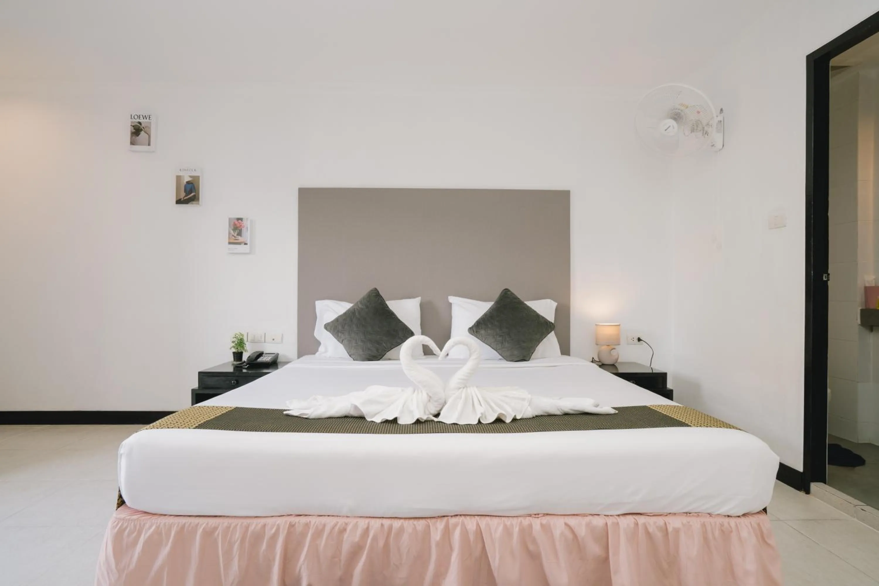 Bedroom, Bed in Noble House Patong