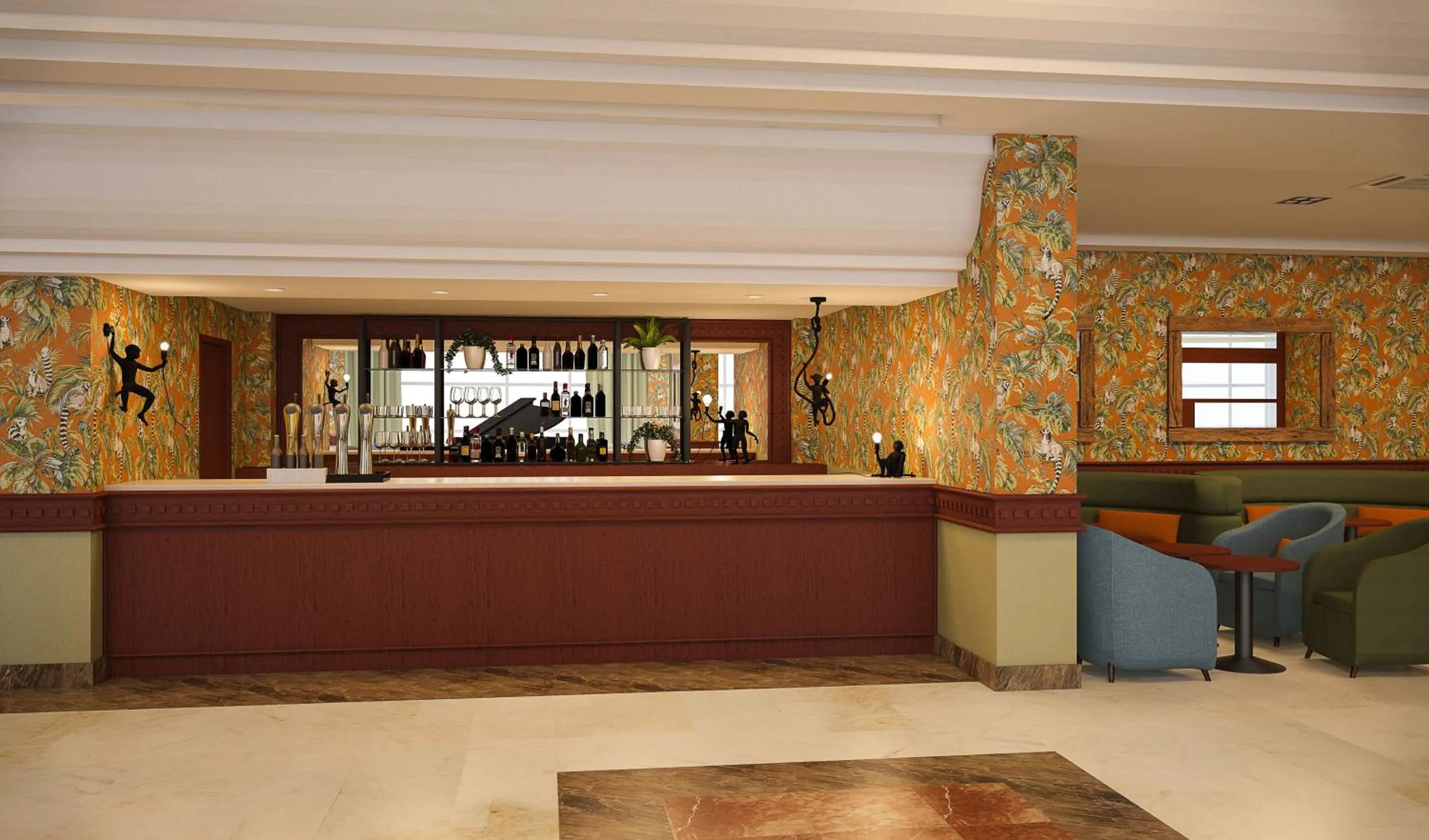 Lounge or bar in Medplaya Hotel Flamingo Oasis