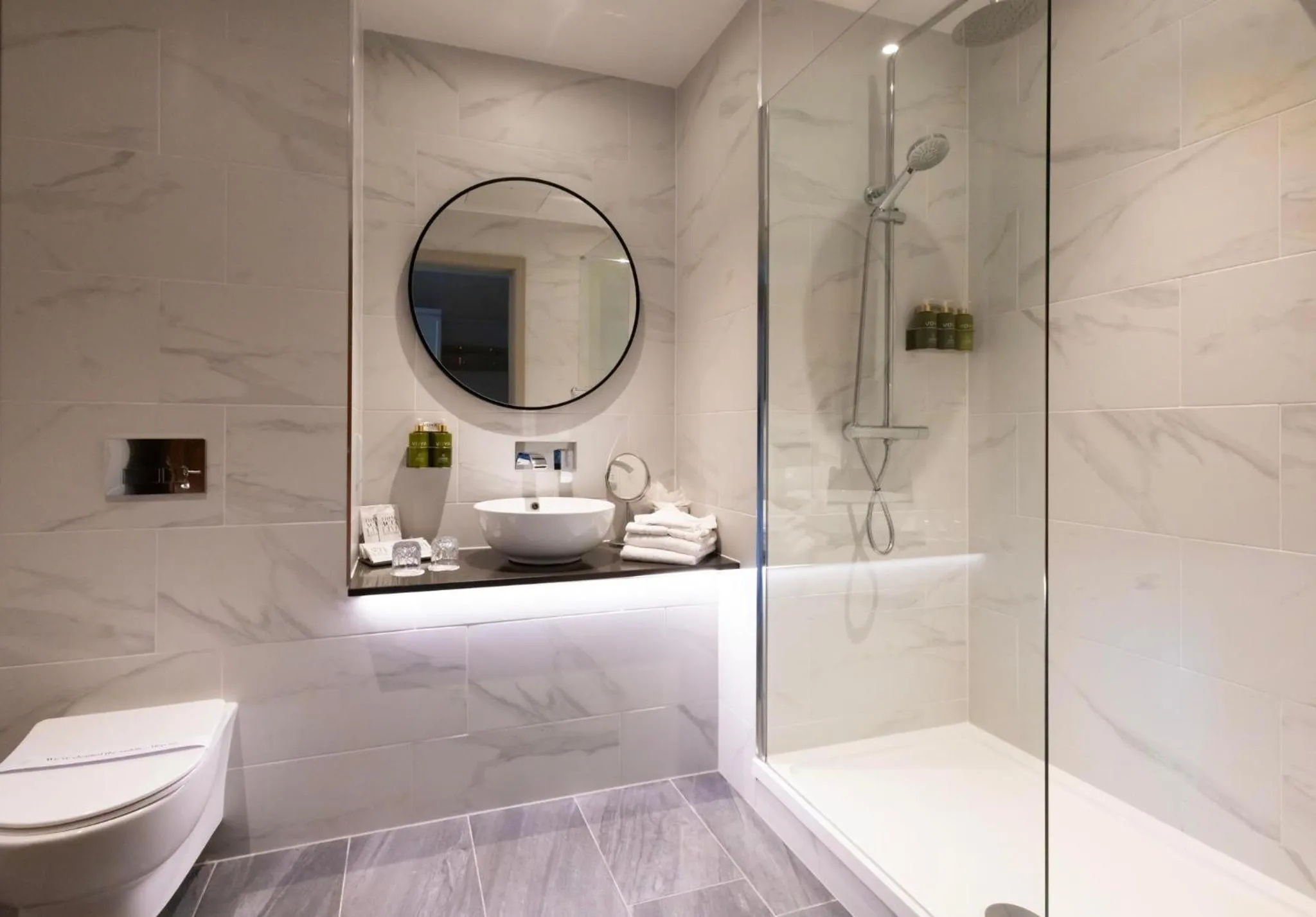 Bathroom in voco The Club - Dublin Gateway by IHG