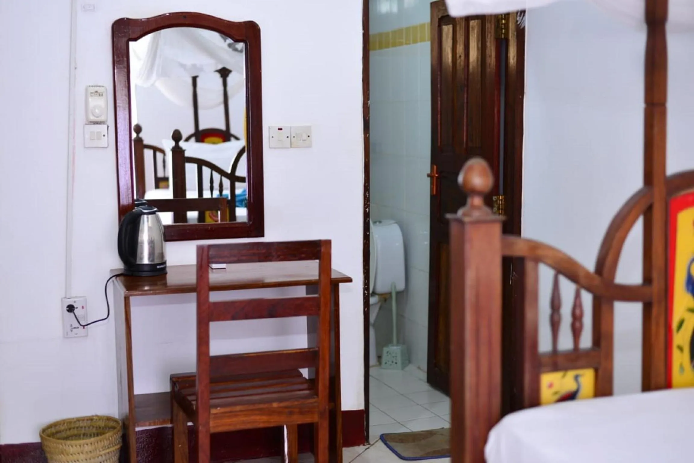 Bed in La Neisha Hotel Zanzibar