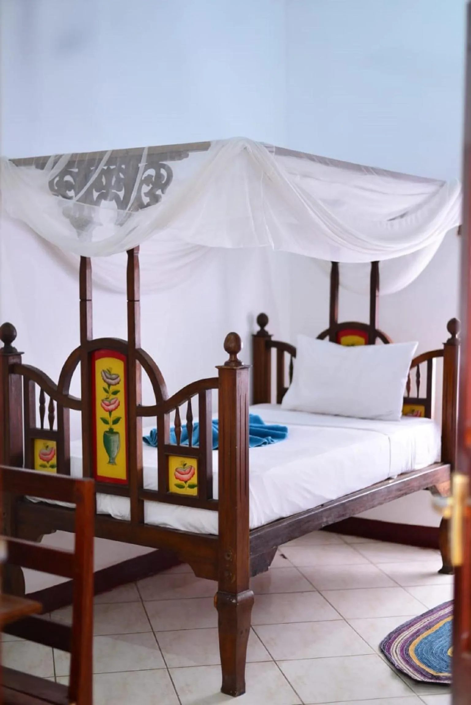 Bed in La Neisha Hotel Zanzibar