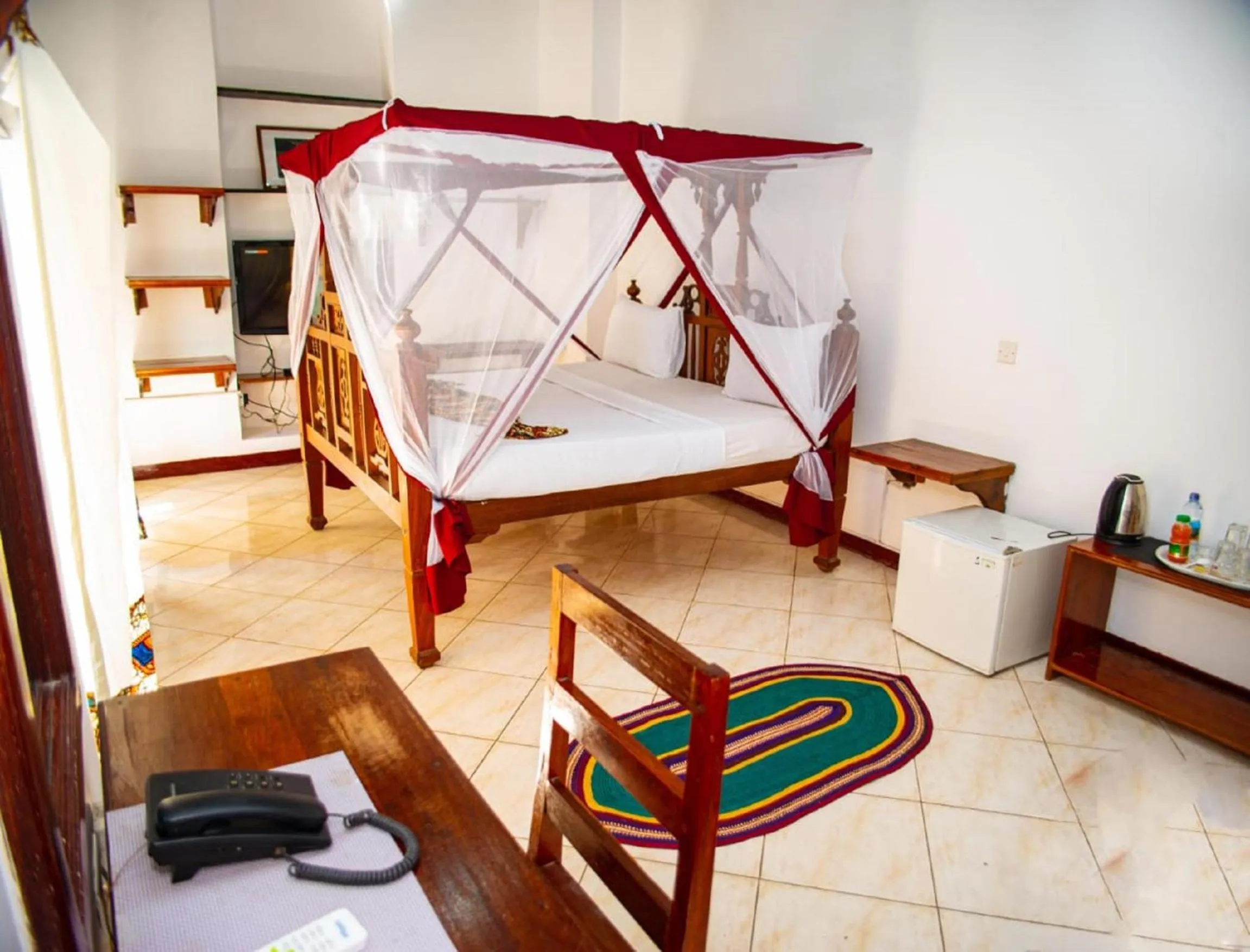 Bed in La Neisha Hotel Zanzibar