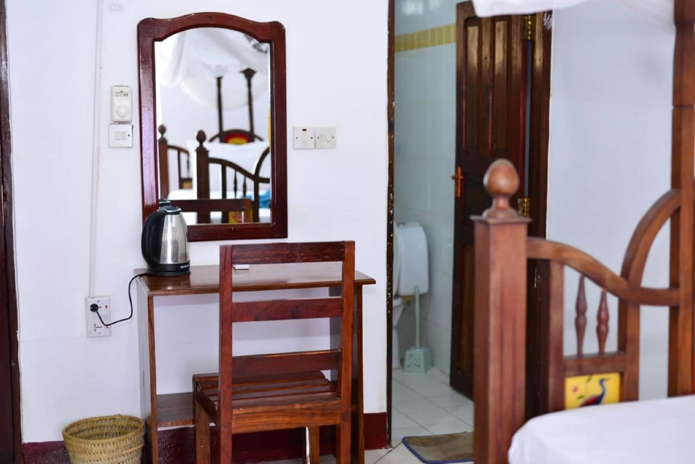 Bed in La Neisha Hotel Zanzibar