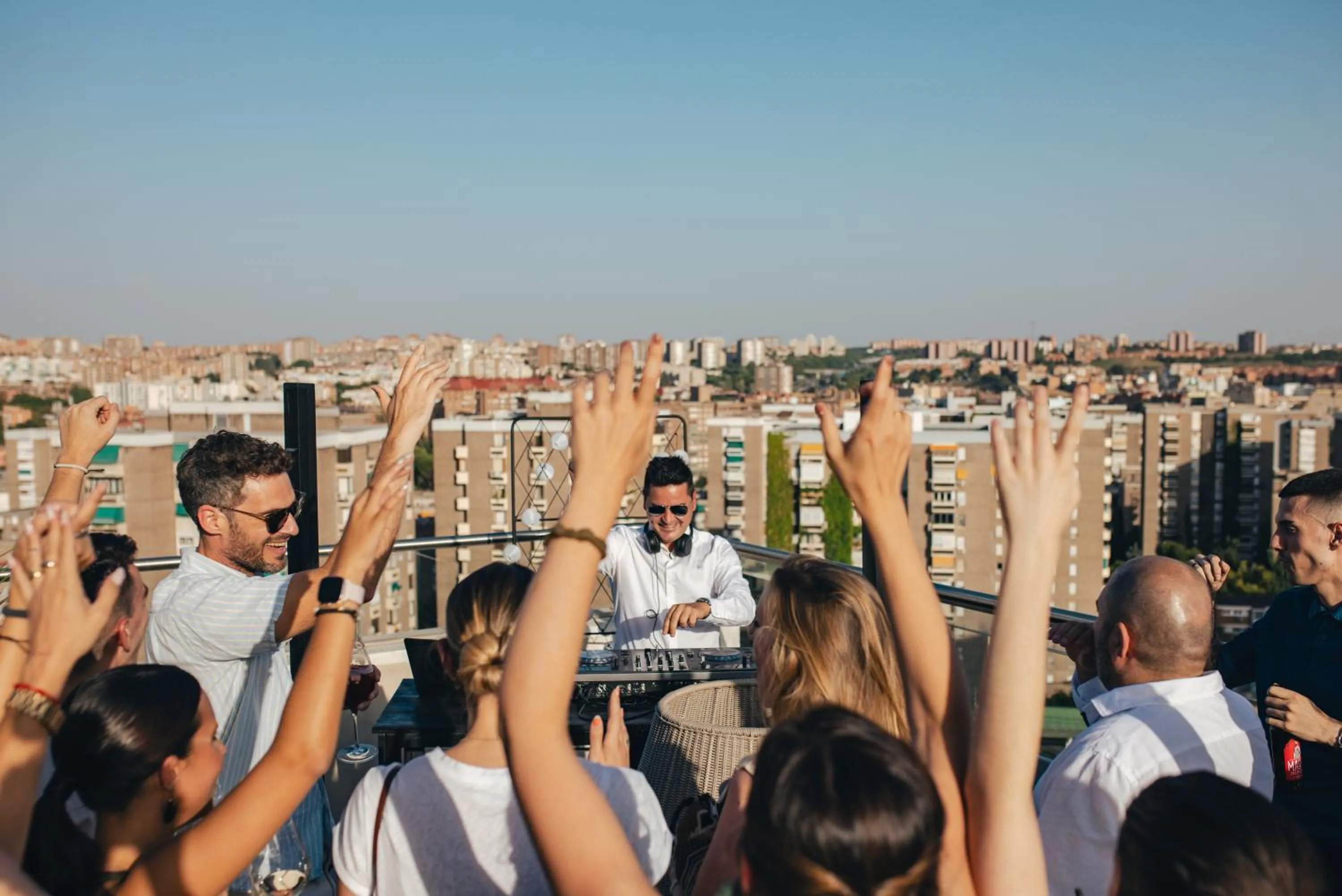 City view in voco Madrid Retiro by IHG