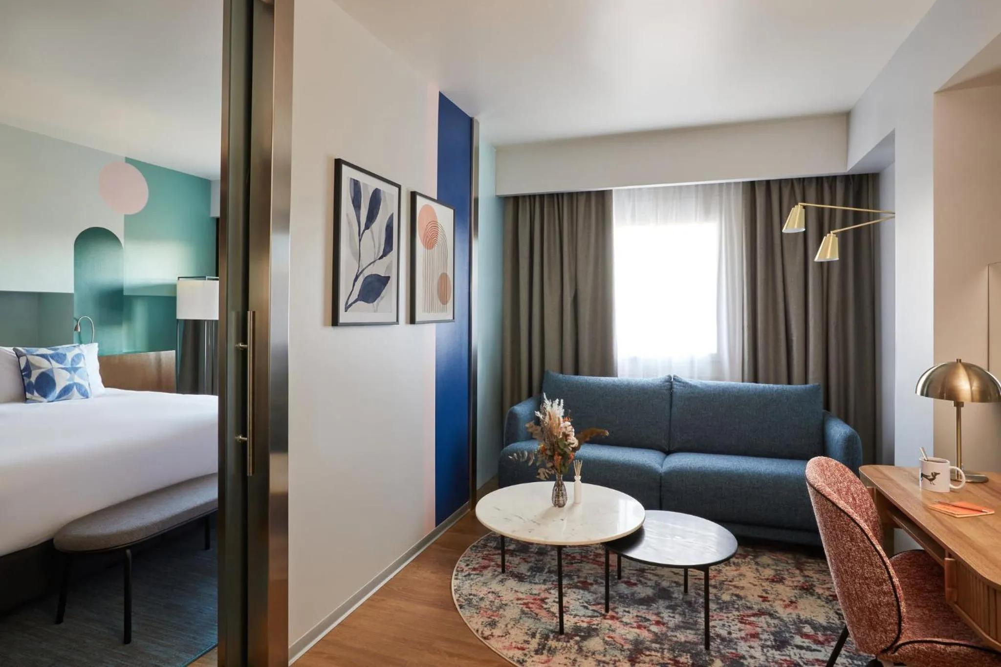 Photo of the whole room, Bed in voco Madrid Retiro by IHG