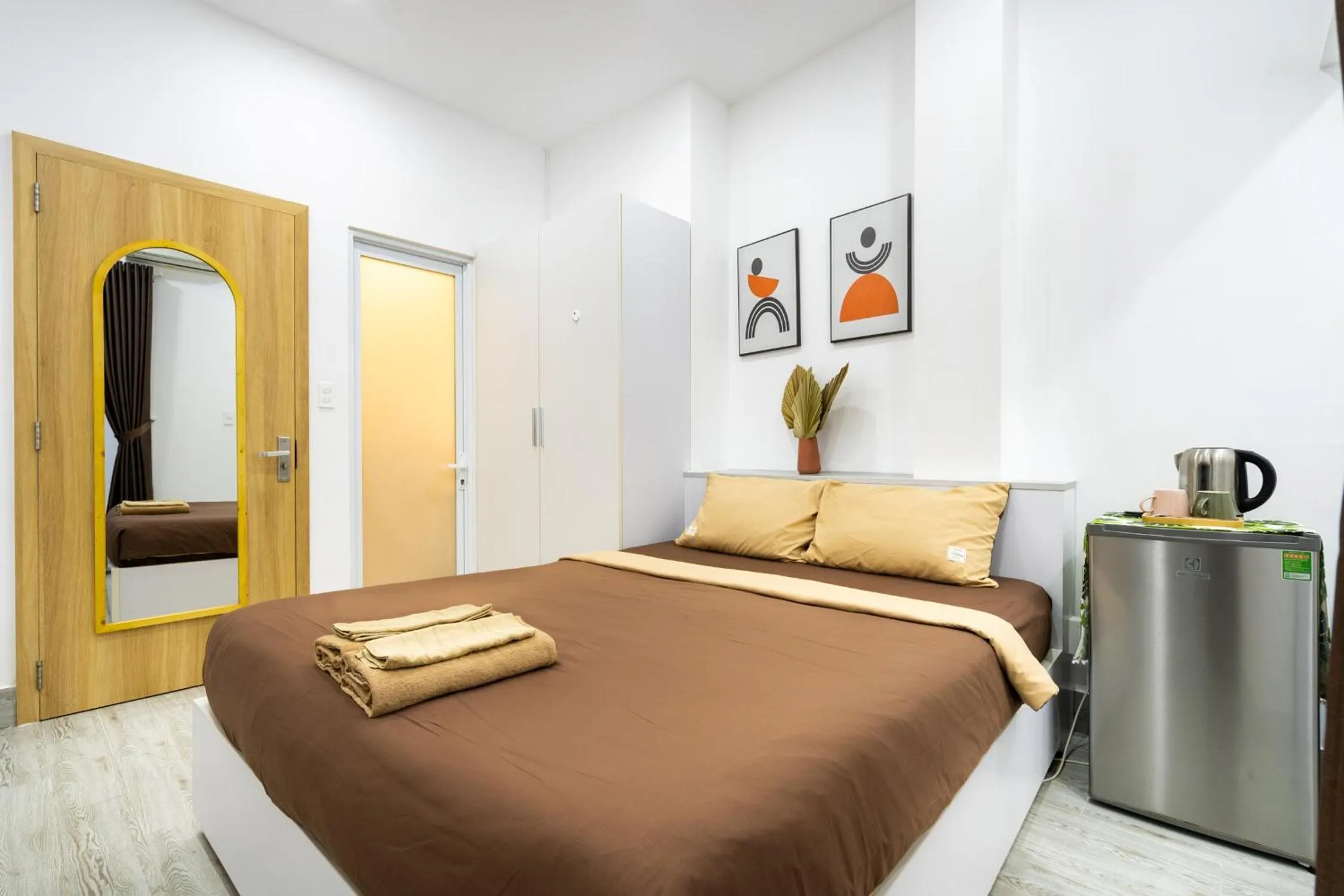 Bed in Ekomo Home 102 - Central Saigon