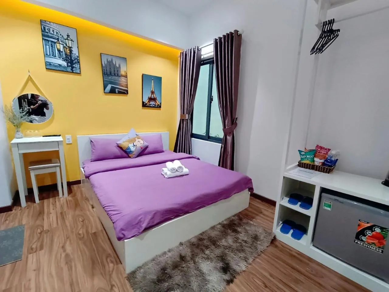 Bed in WHITE COFFEE HOUSE HOTEL