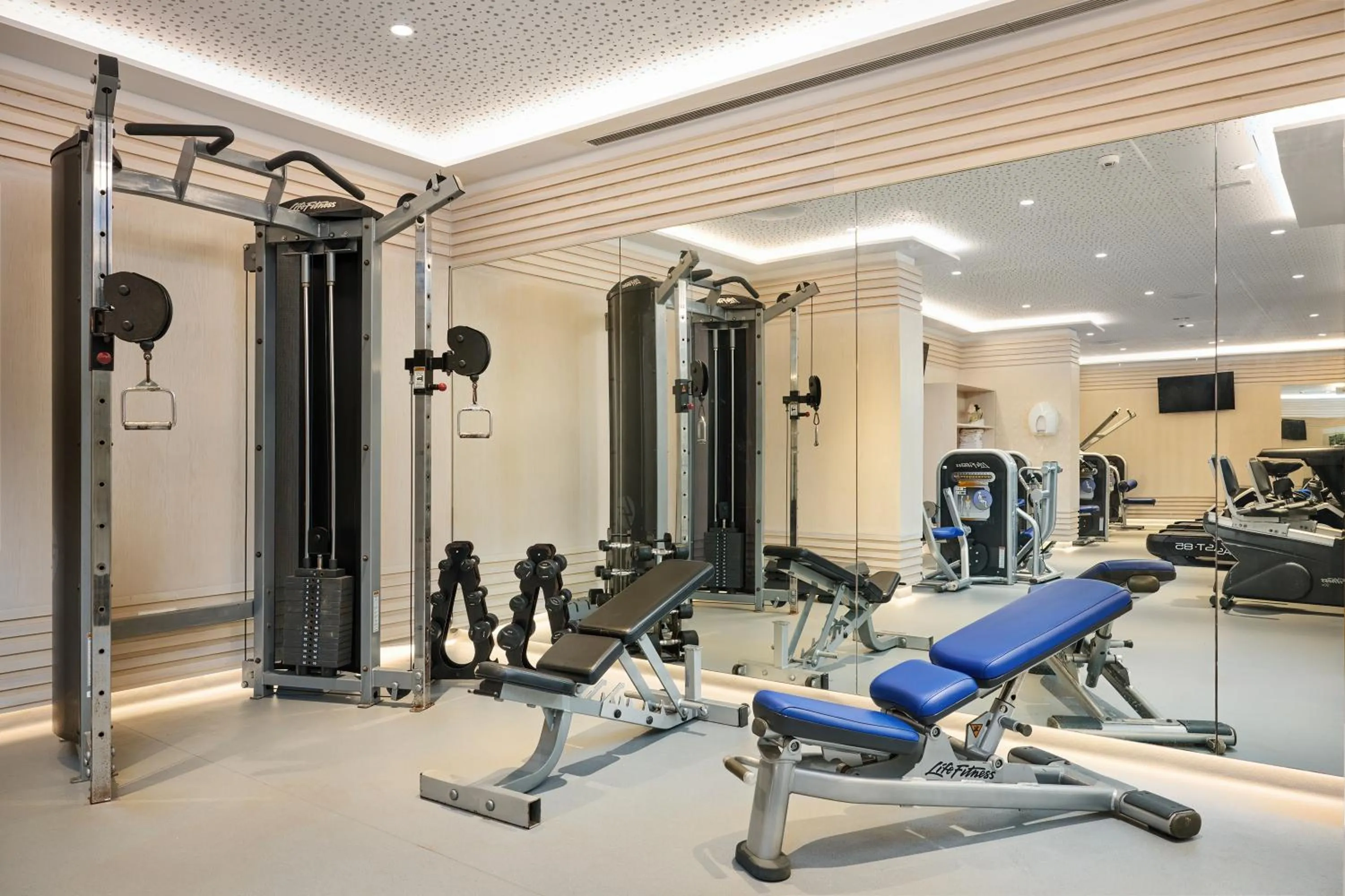 Fitness centre/facilities in Hipotels Eurotel Punta Rotja Spa-Golf