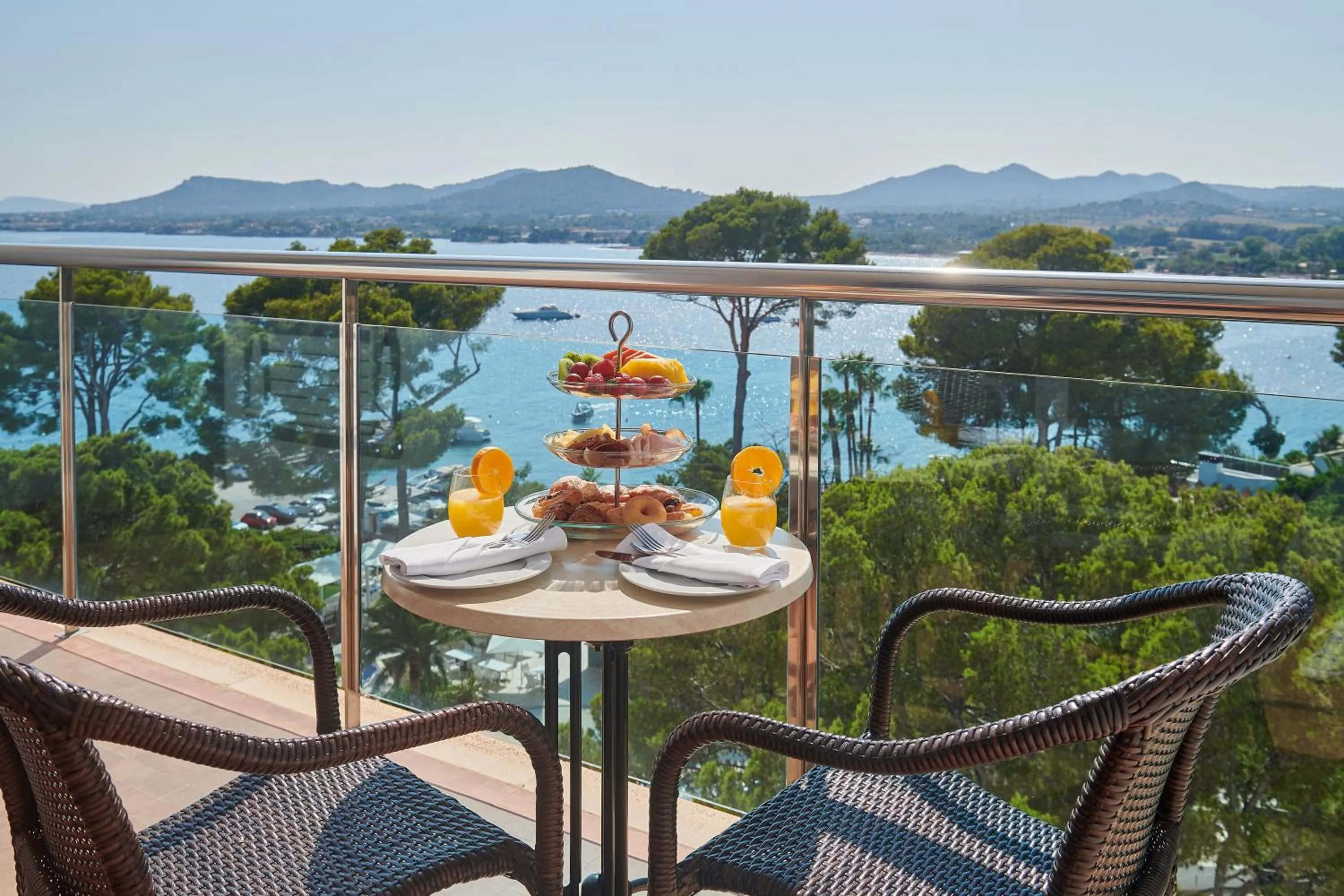 Balcony/Terrace in Hipotels Eurotel Punta Rotja Spa-Golf