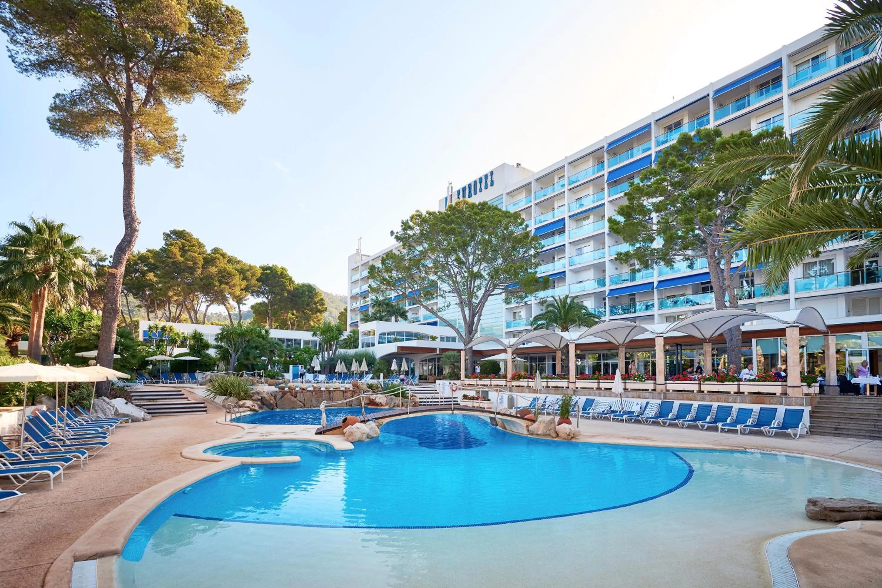 Property building in Hipotels Eurotel Punta Rotja Spa-Golf