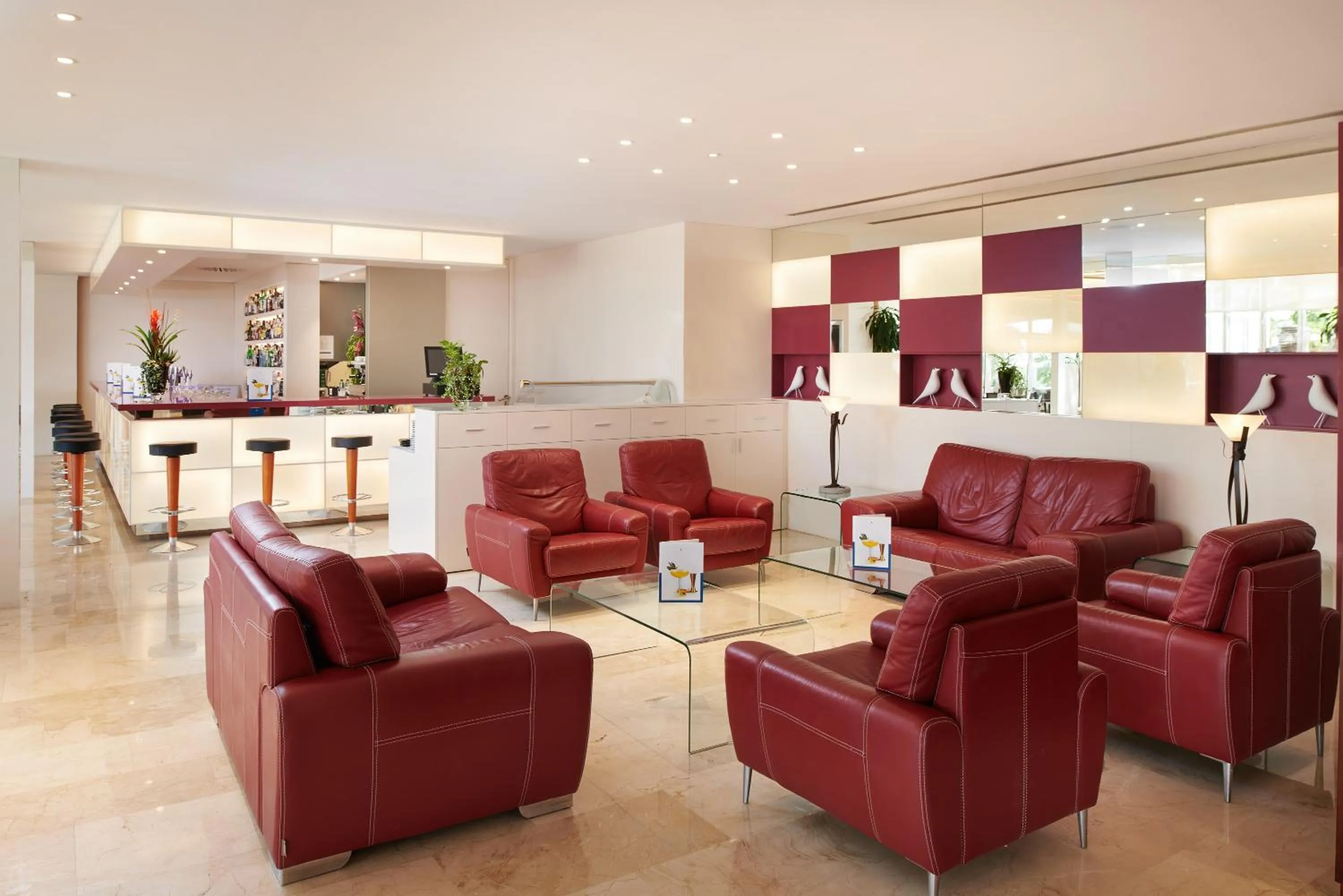 Lounge or bar in Hipotels Eurotel Punta Rotja Spa-Golf