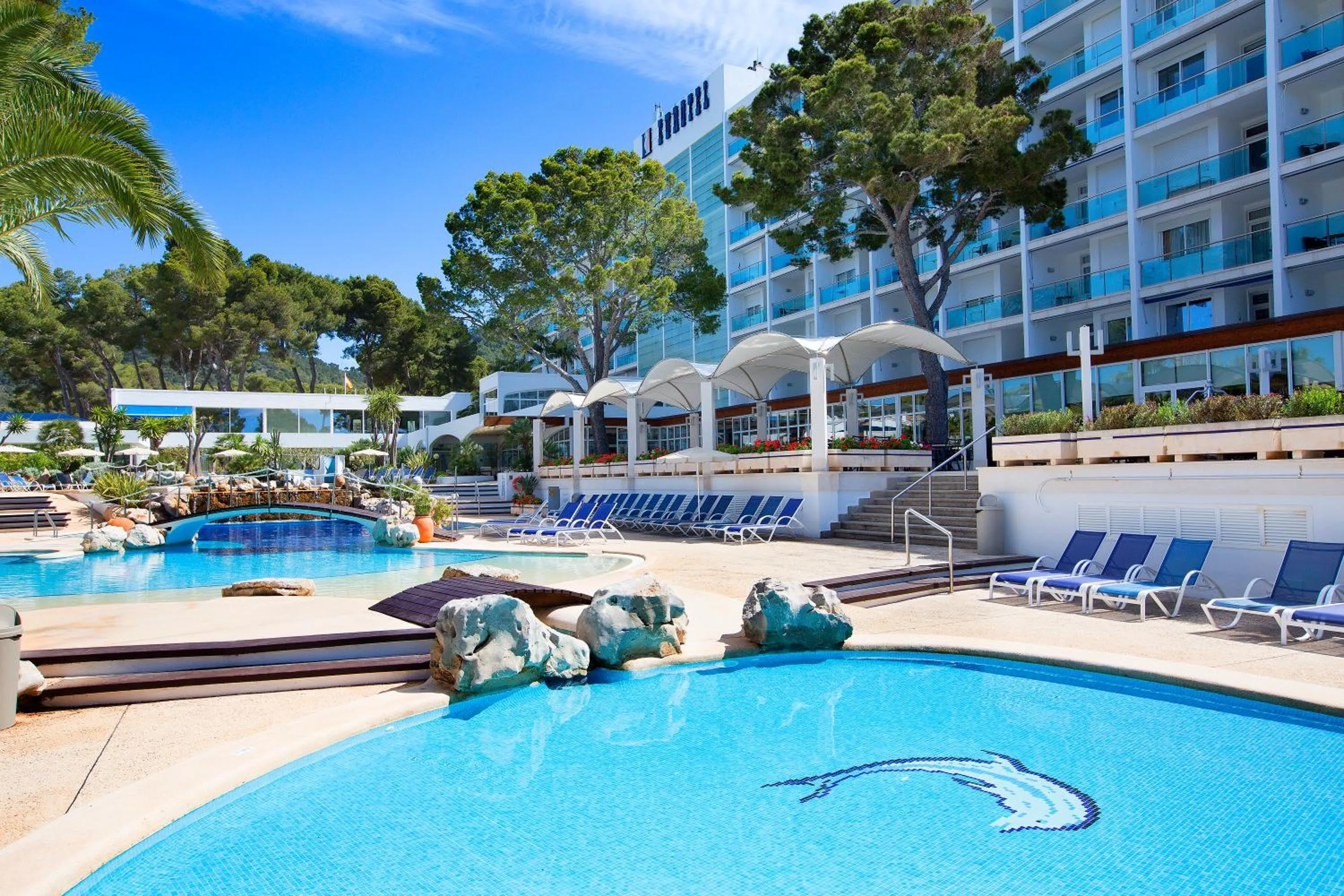 Property building in Hipotels Eurotel Punta Rotja Spa-Golf