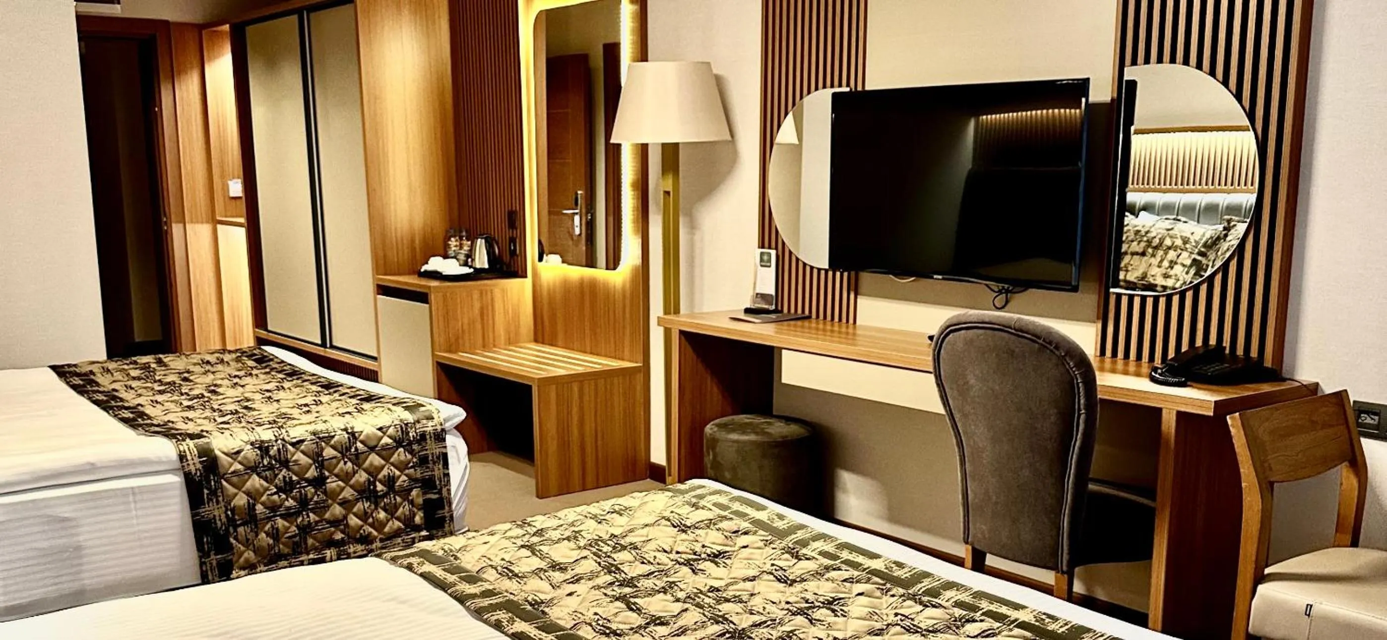 TV and multimedia, Bed in Özkaya hotel