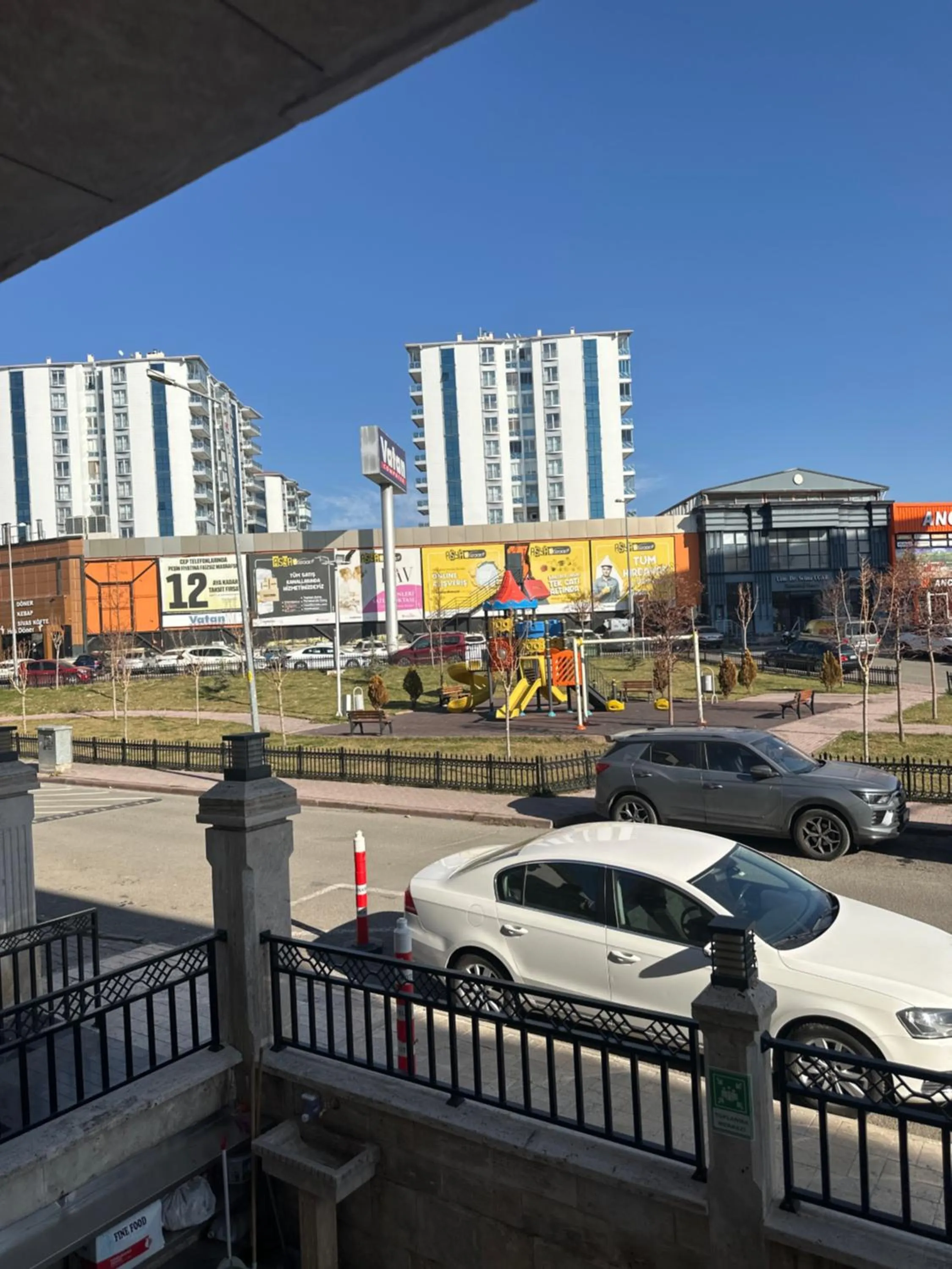 View (from property/room) in Özkaya hotel